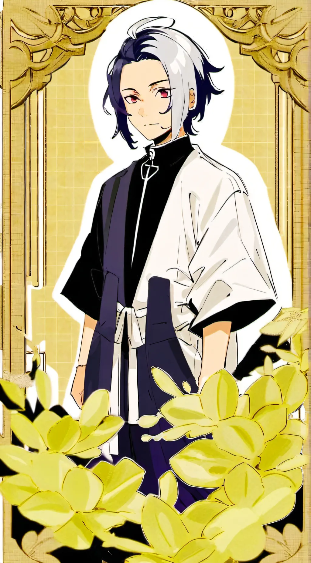 ai character: Friede x Amethio  background