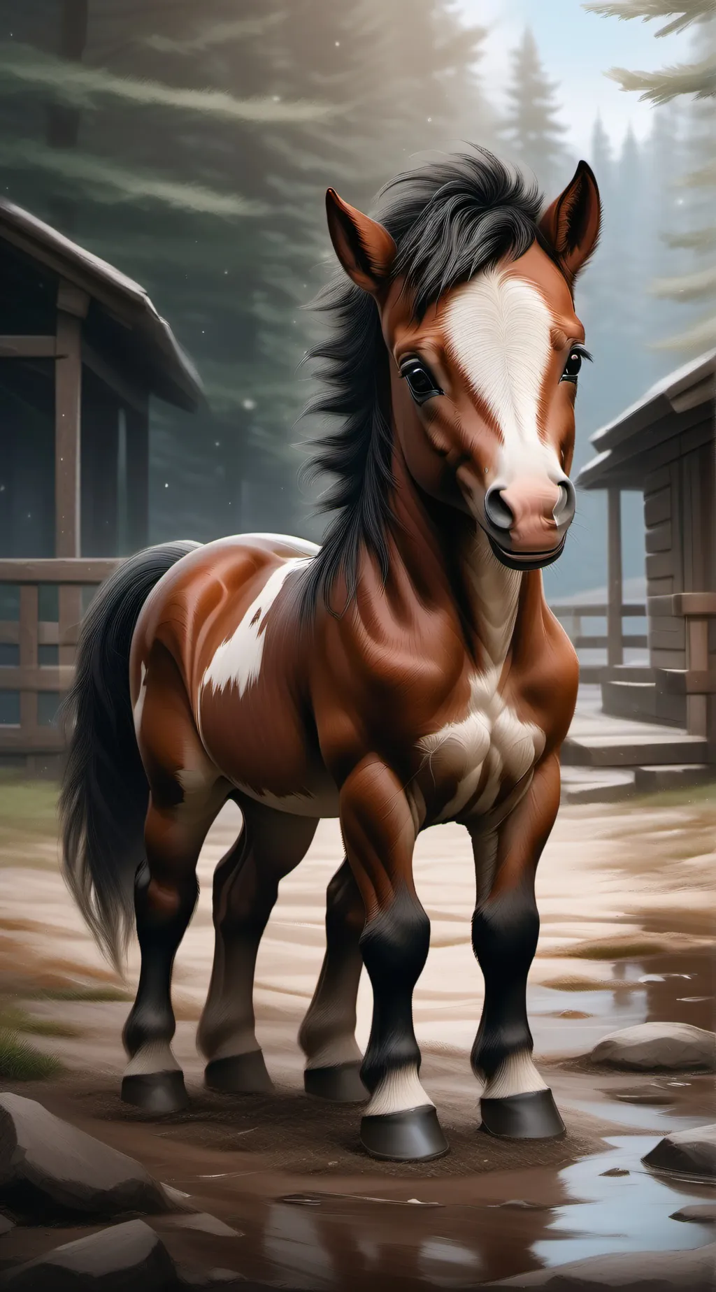 ai character: Cry background