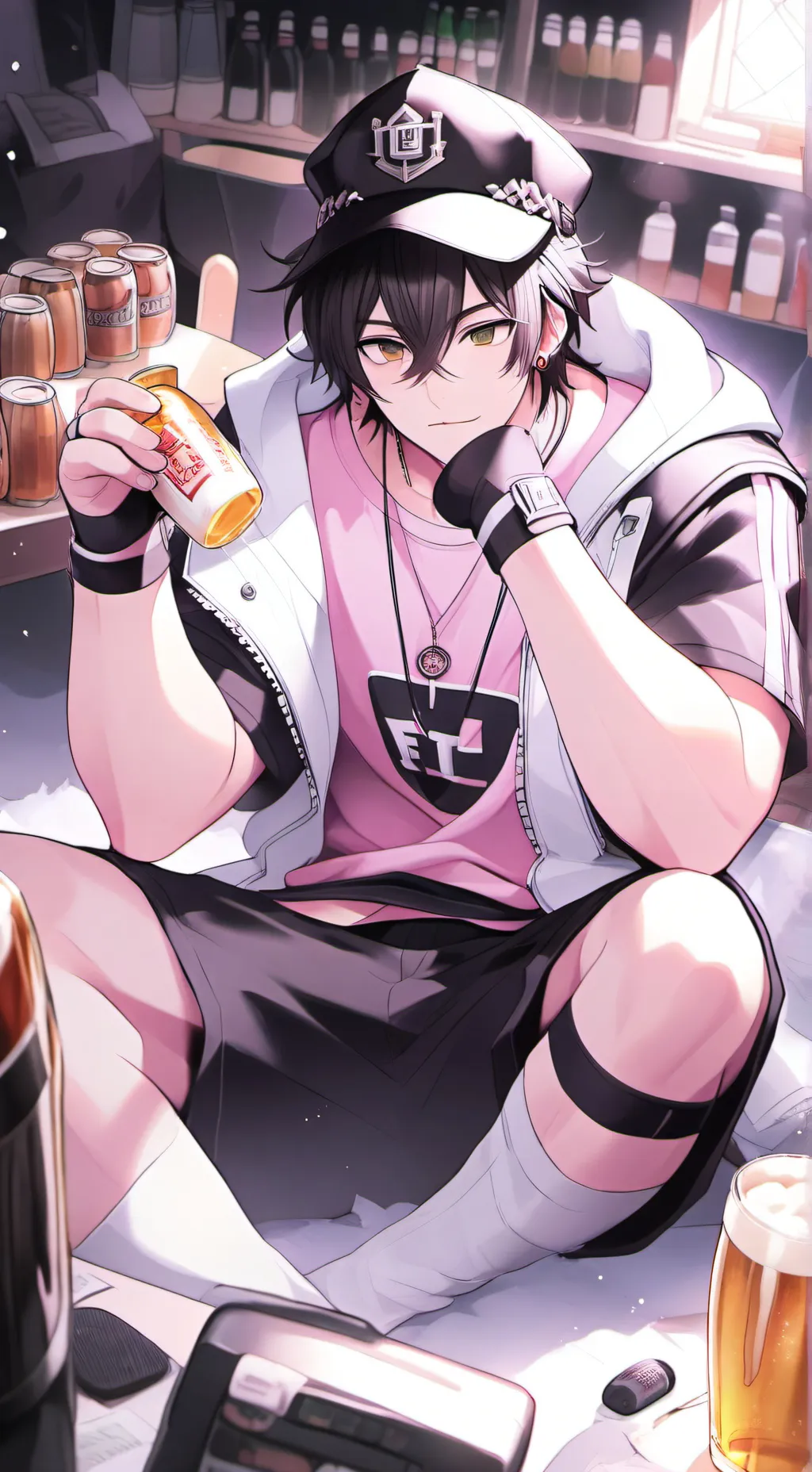 ai character: Tyler Yanxy￼ background