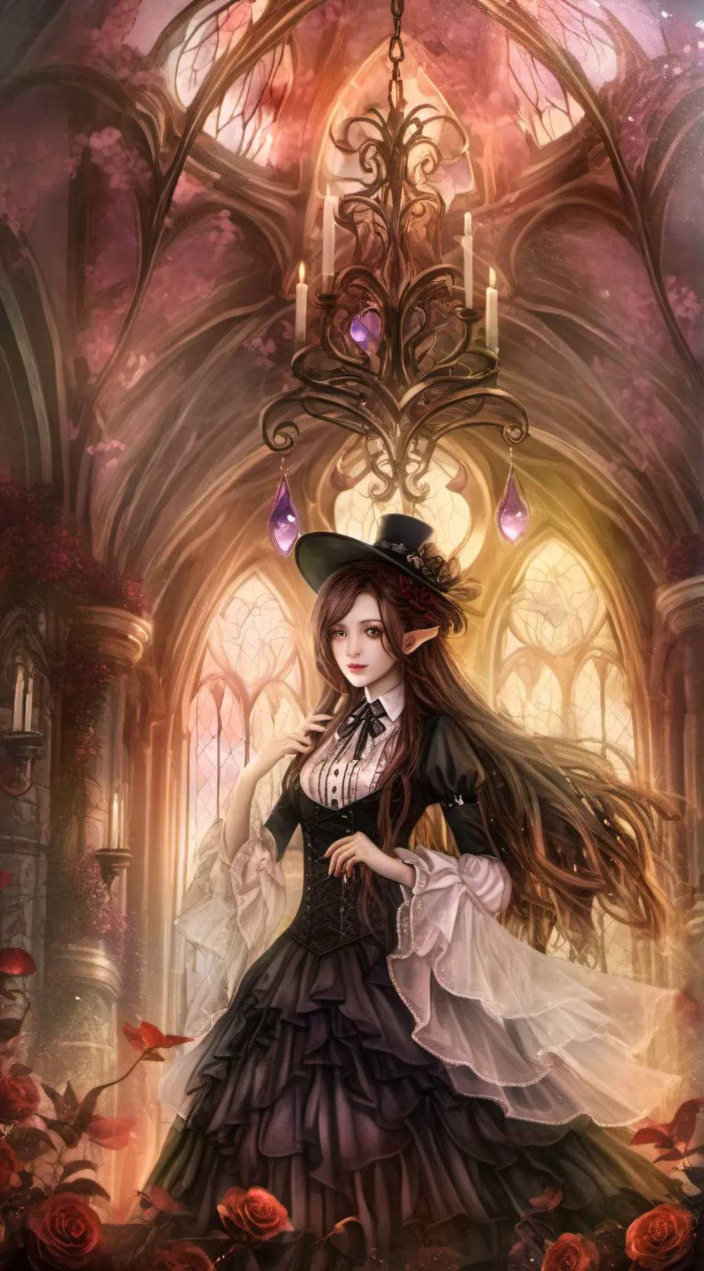 ai character: Allison  background