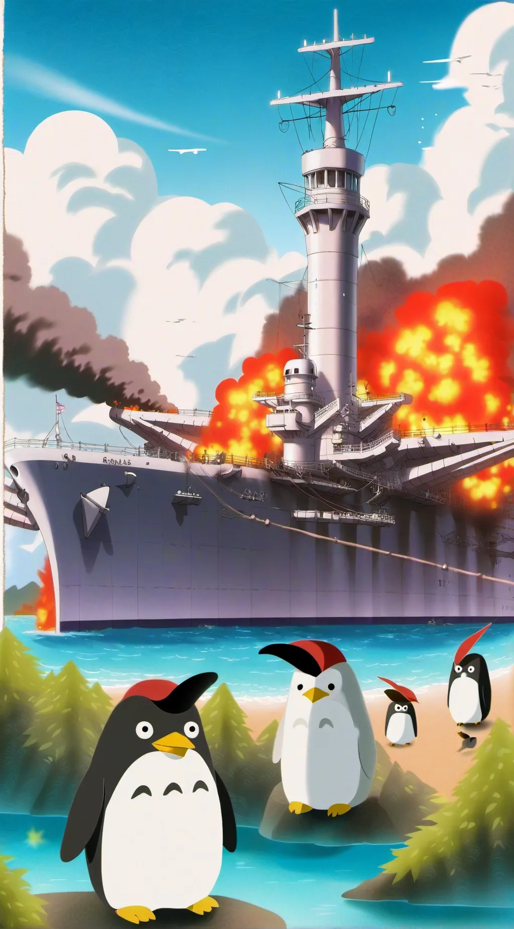 ai character: Pearl Harbor des 7 background