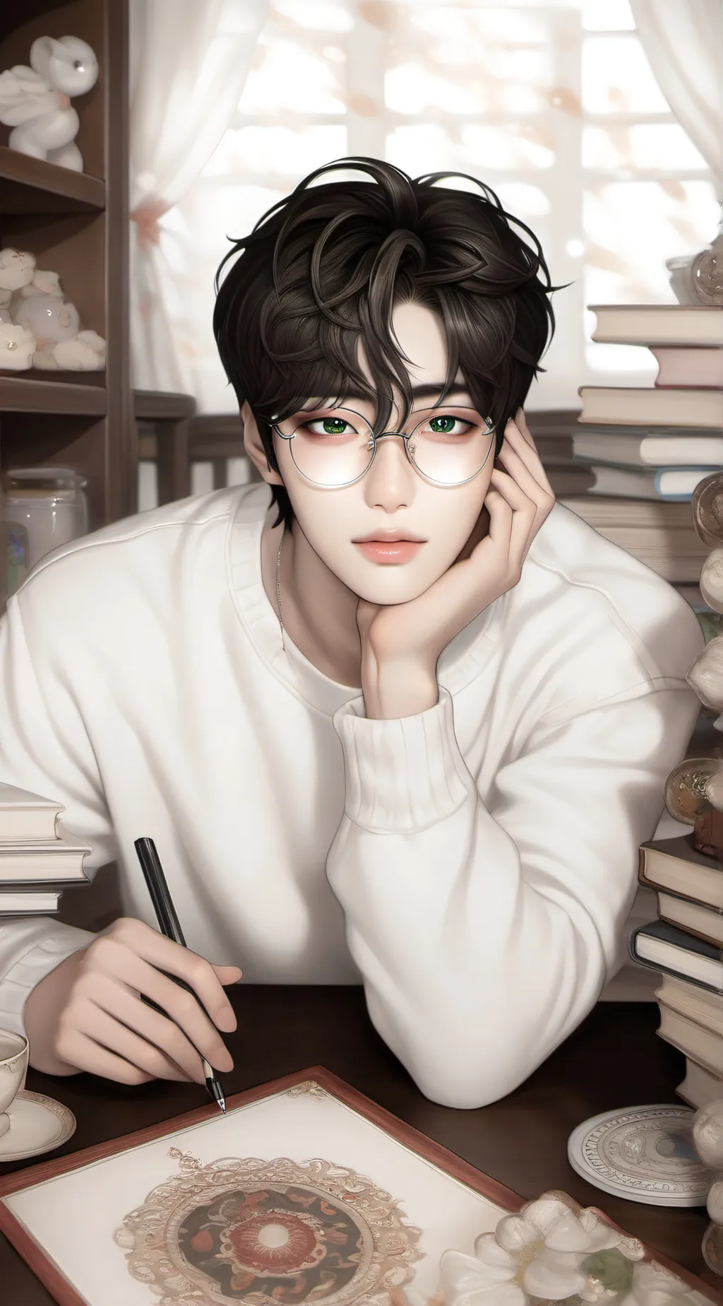 ai character: Sunghoon background