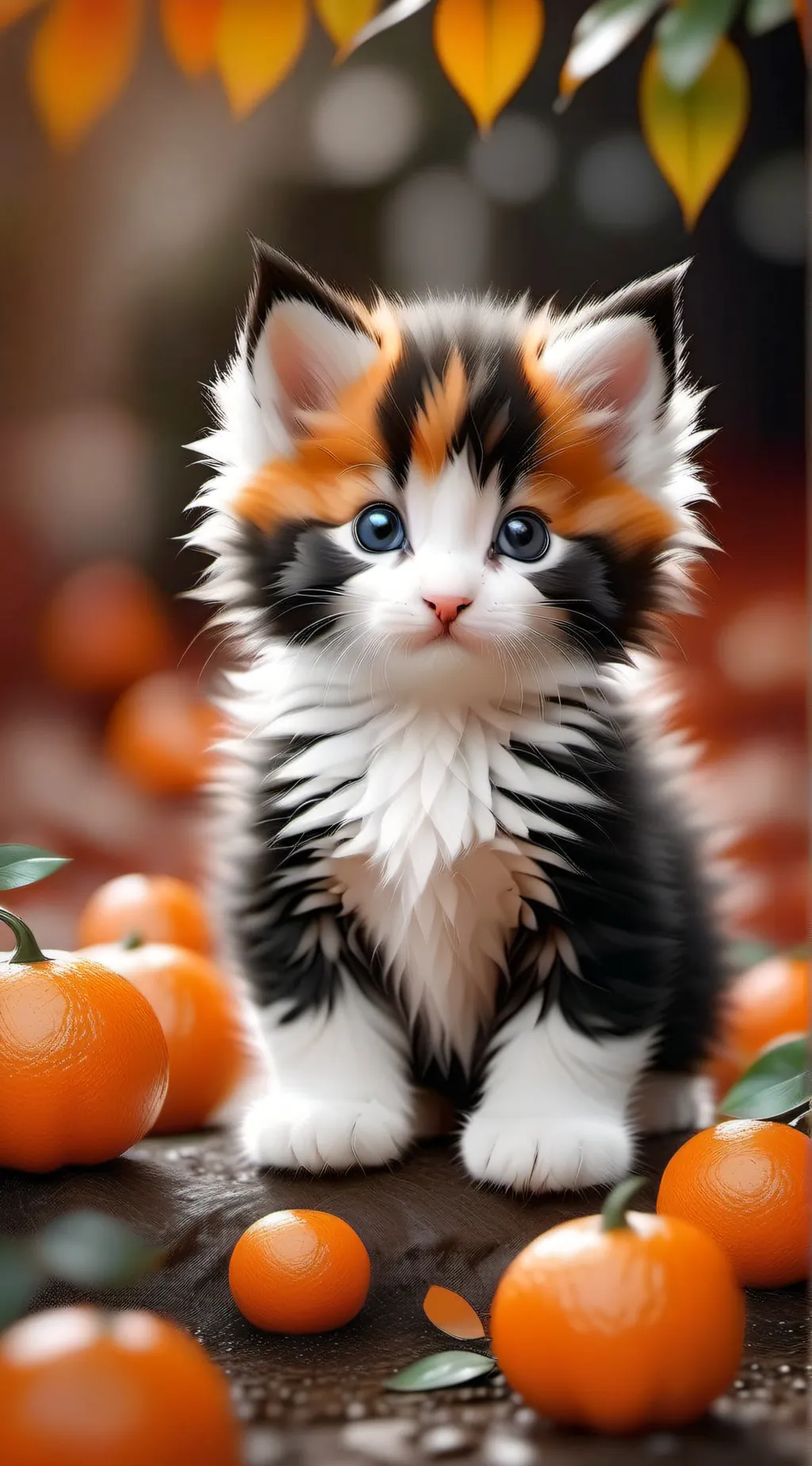 ai character: kitten background