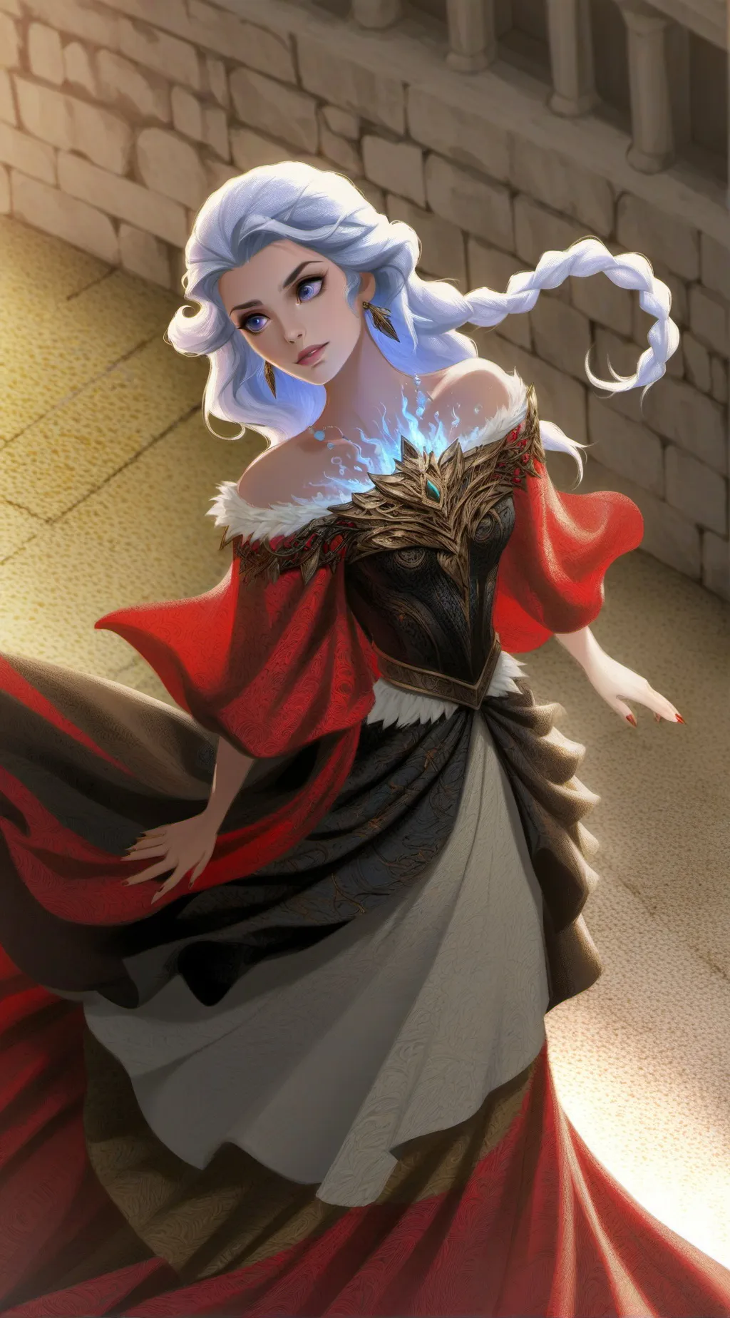 ai character: Elsa background