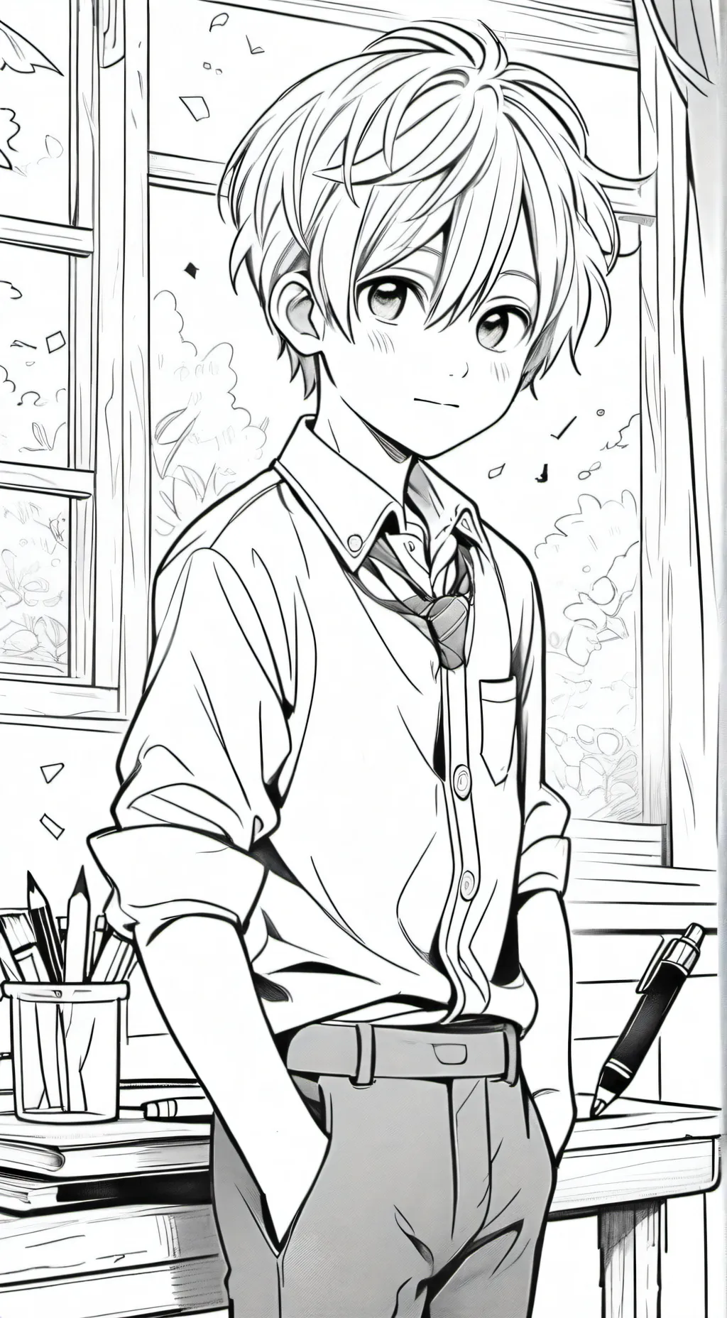 ai character: Chase background