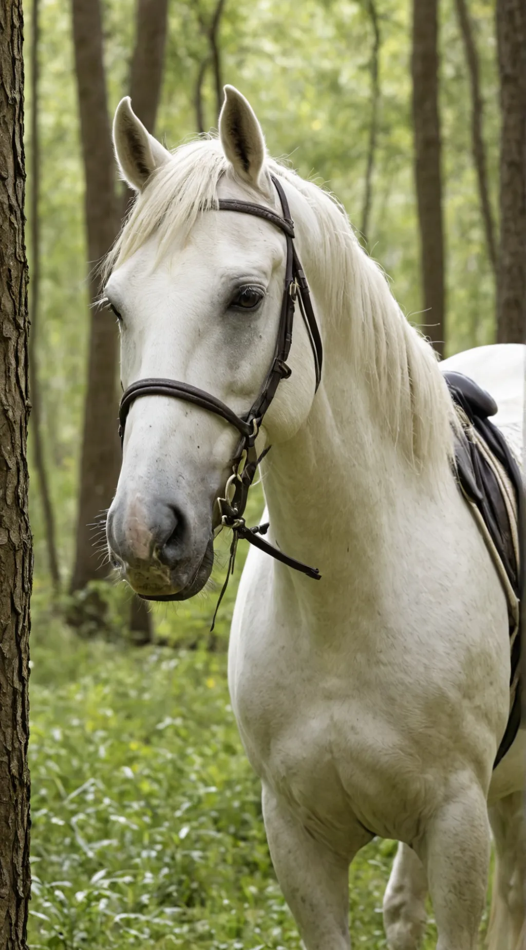 ai character: Caballo perdido background