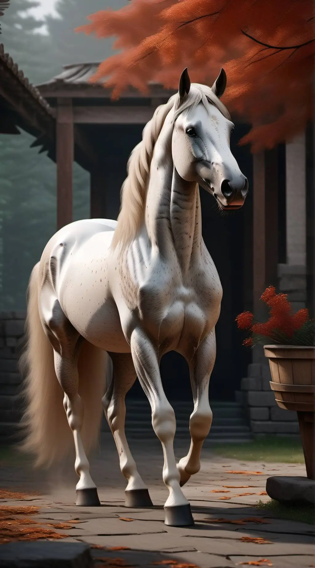 ai character: free rein background