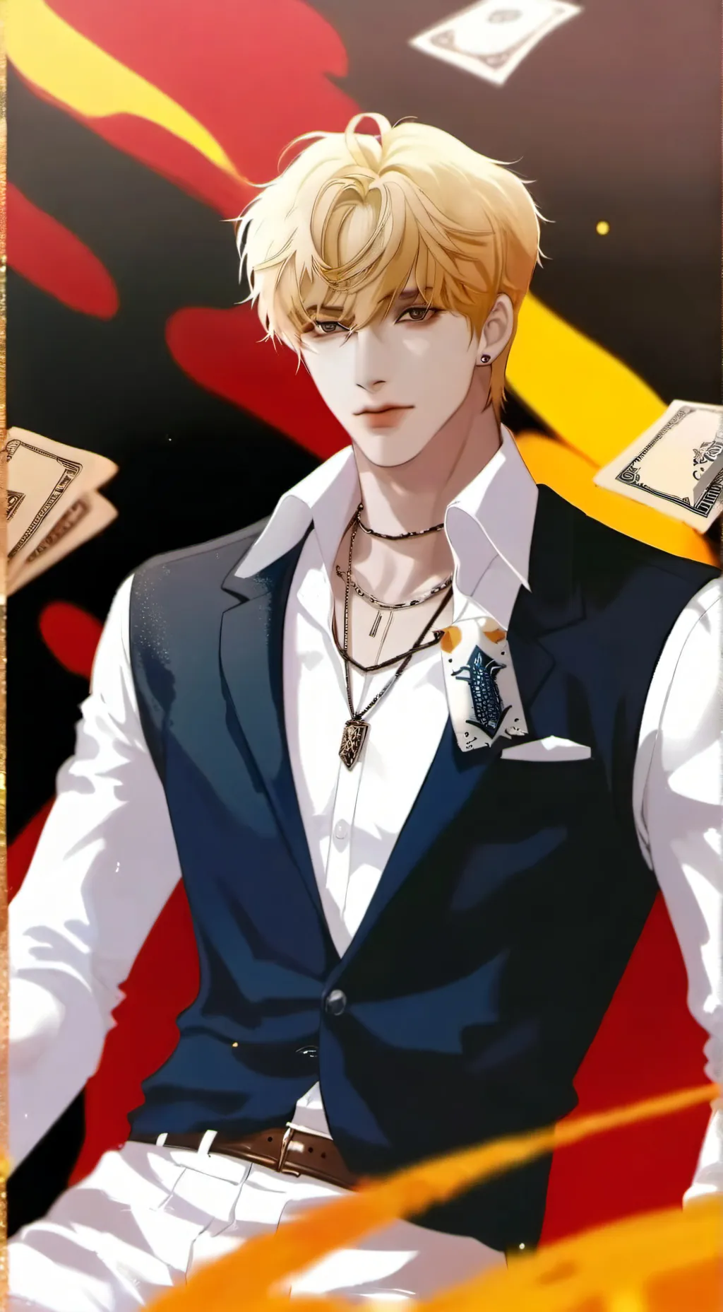 ai character: caleb background