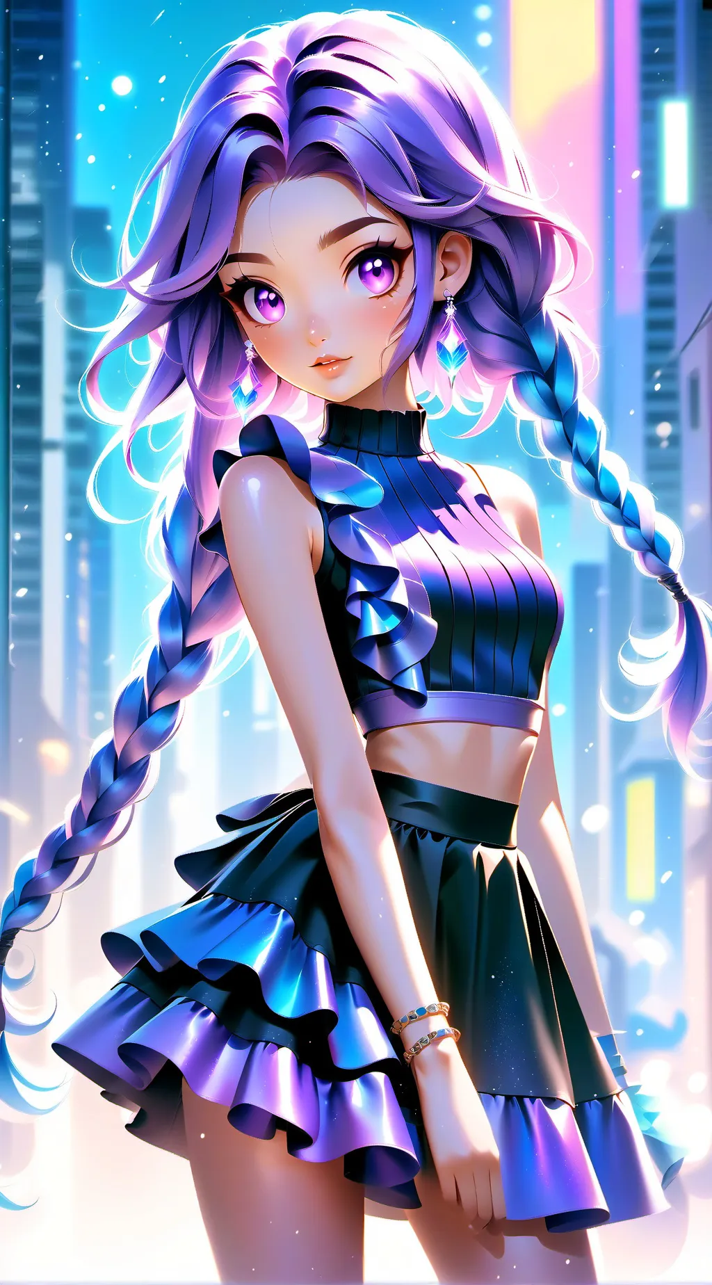 ai character: Mha Birthday background