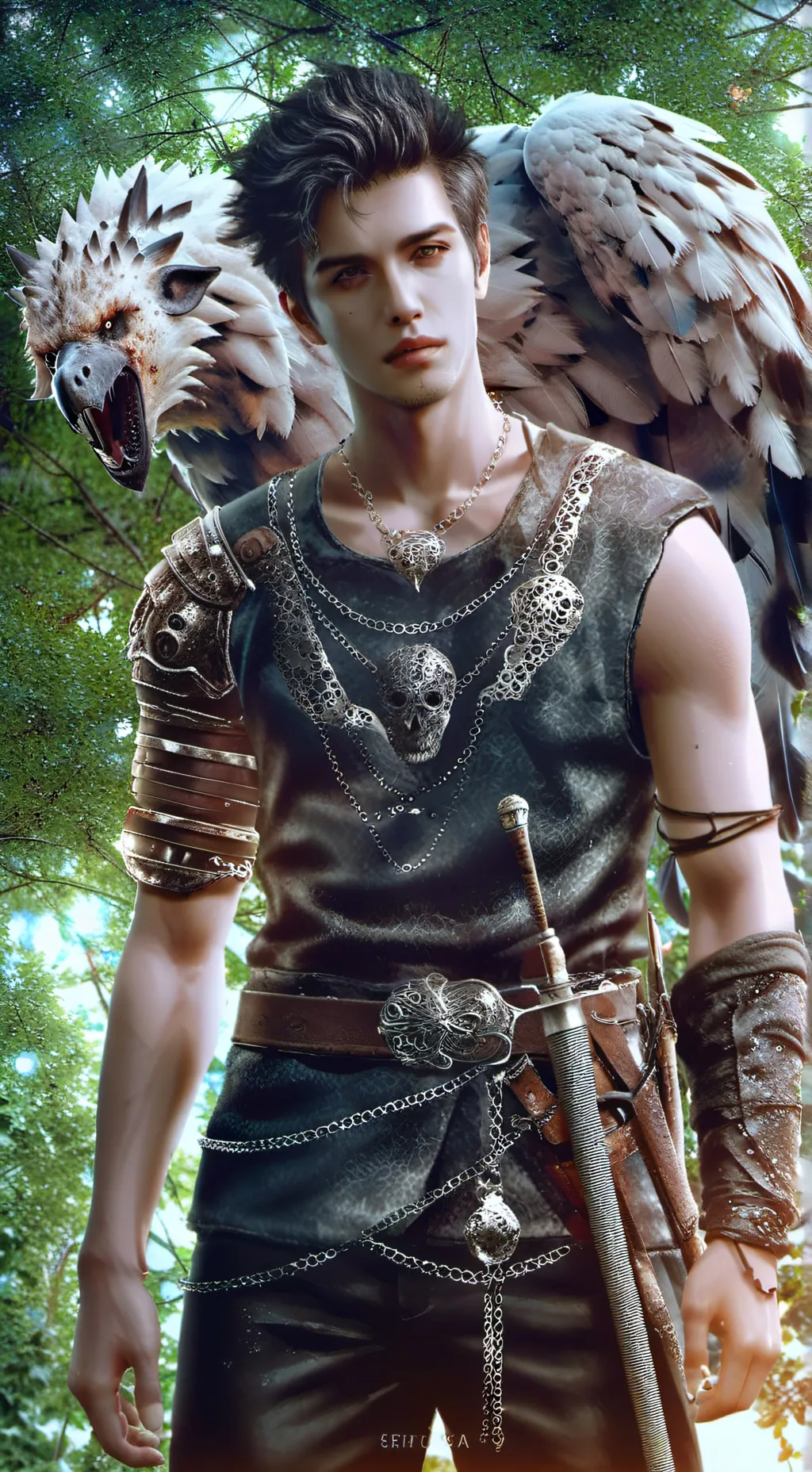 ai character: james  background