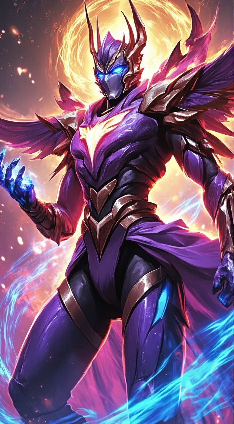 ai character: Predaking background