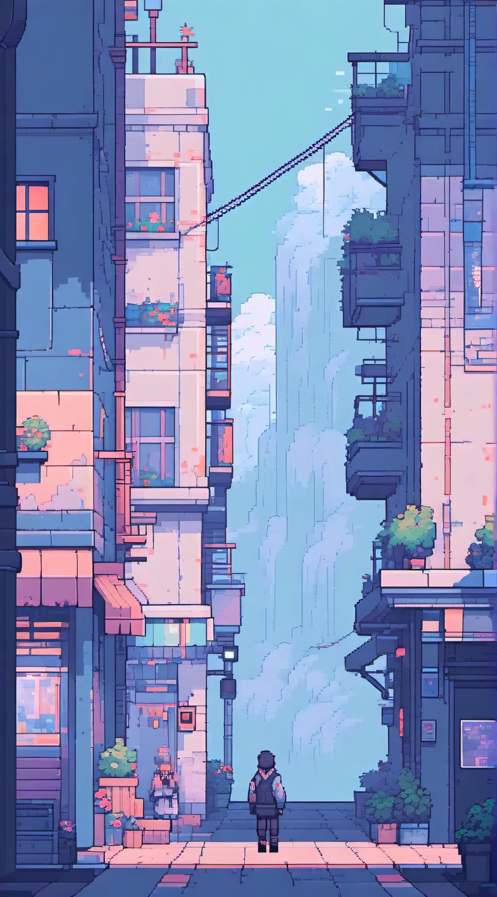 ai character: 24 hours in a room background