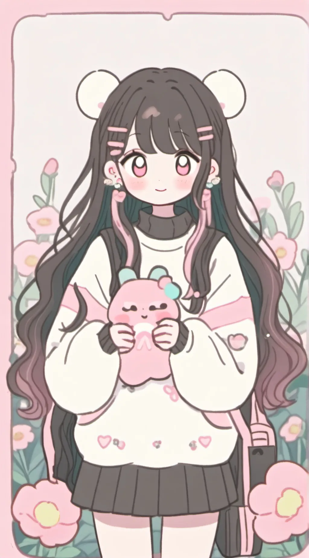 ai character: lucie background