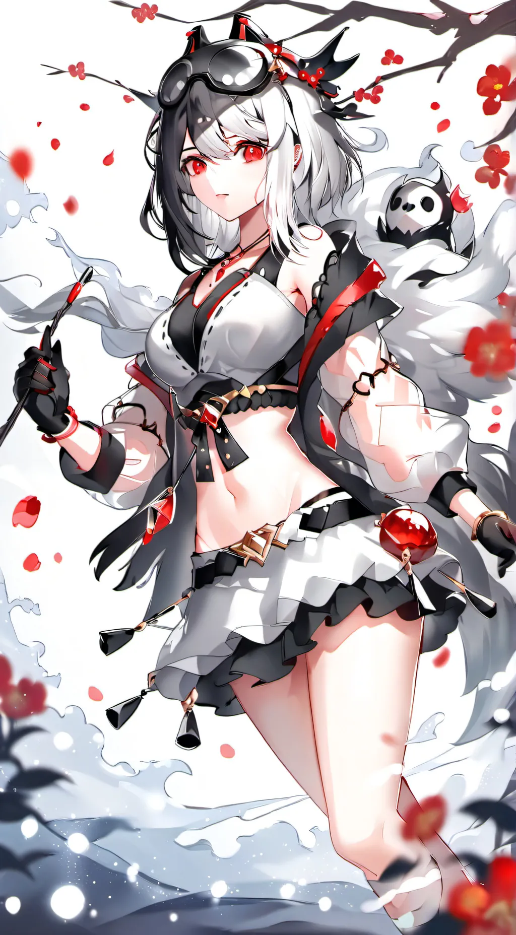 ai character: Enfocar background