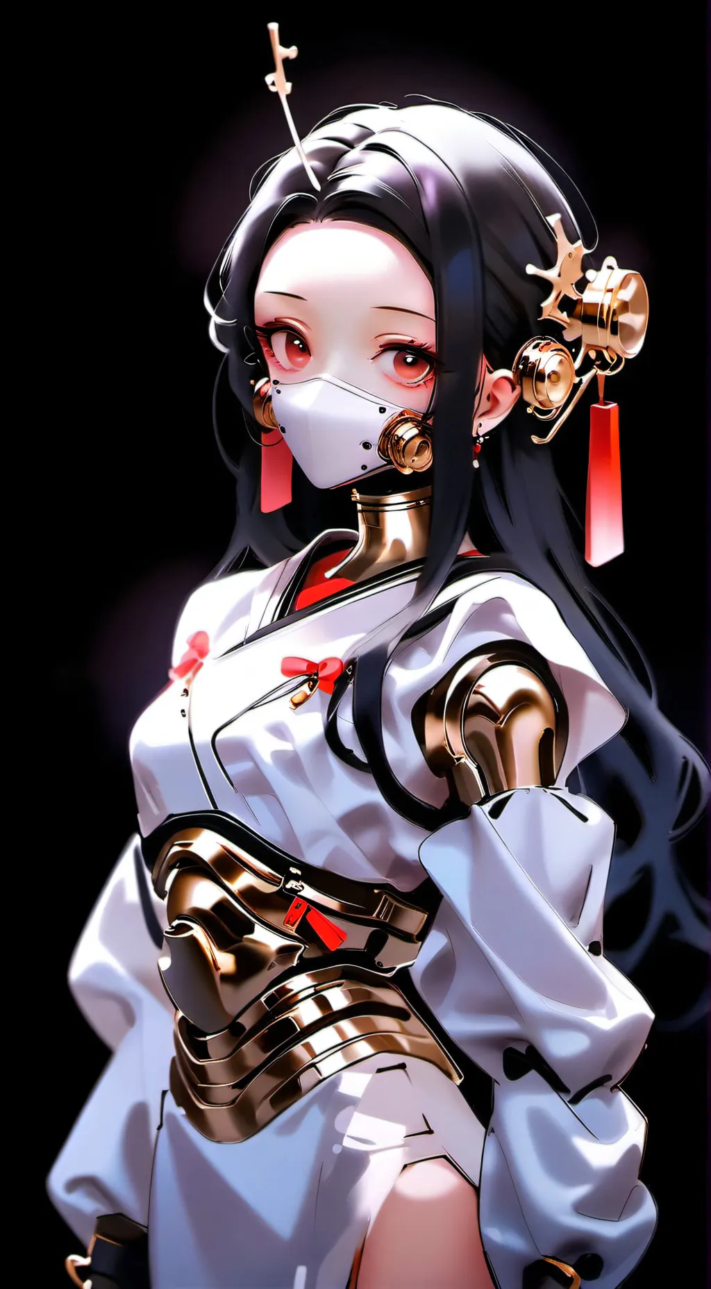 ai character: nezuko  background