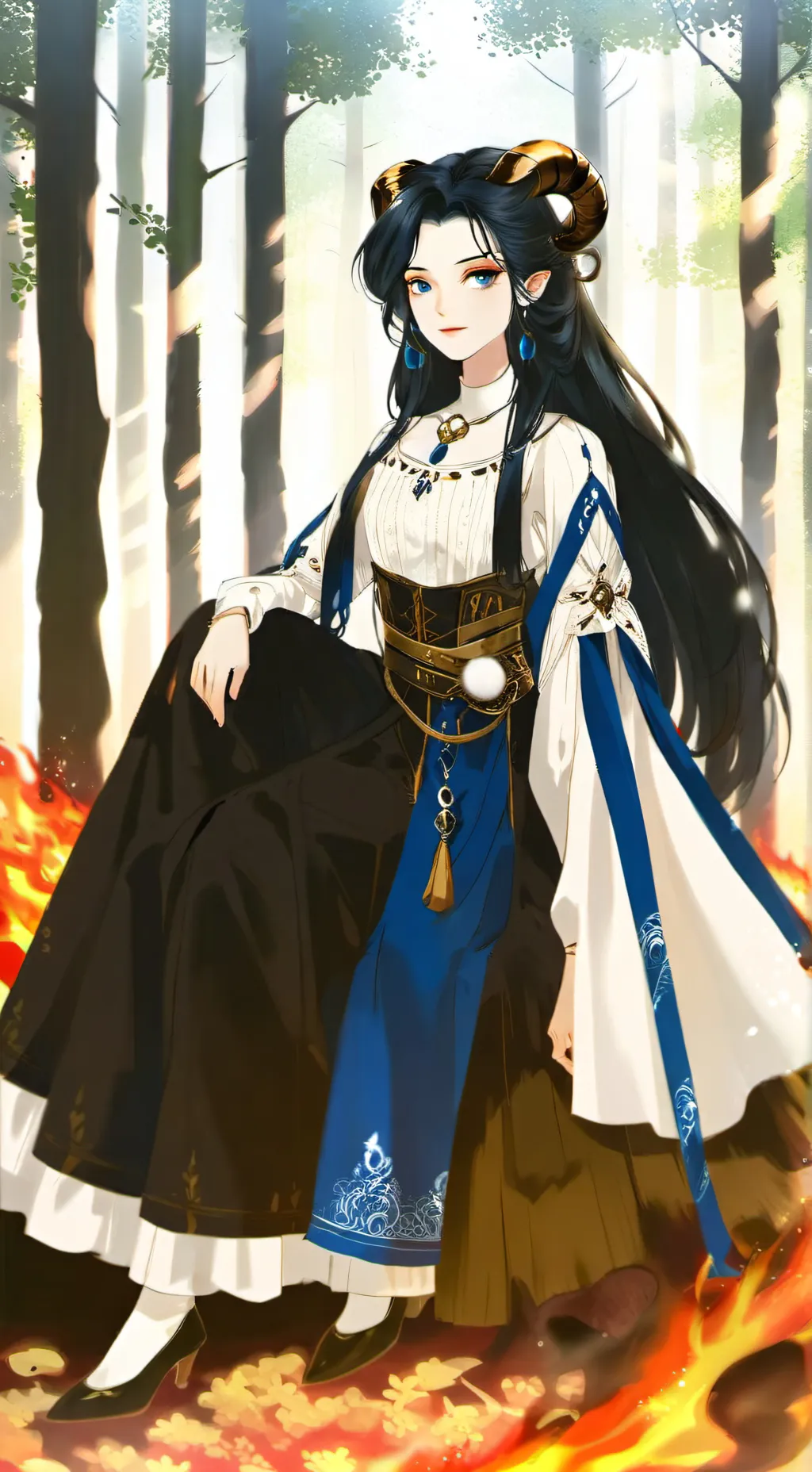 ai character: Viram background