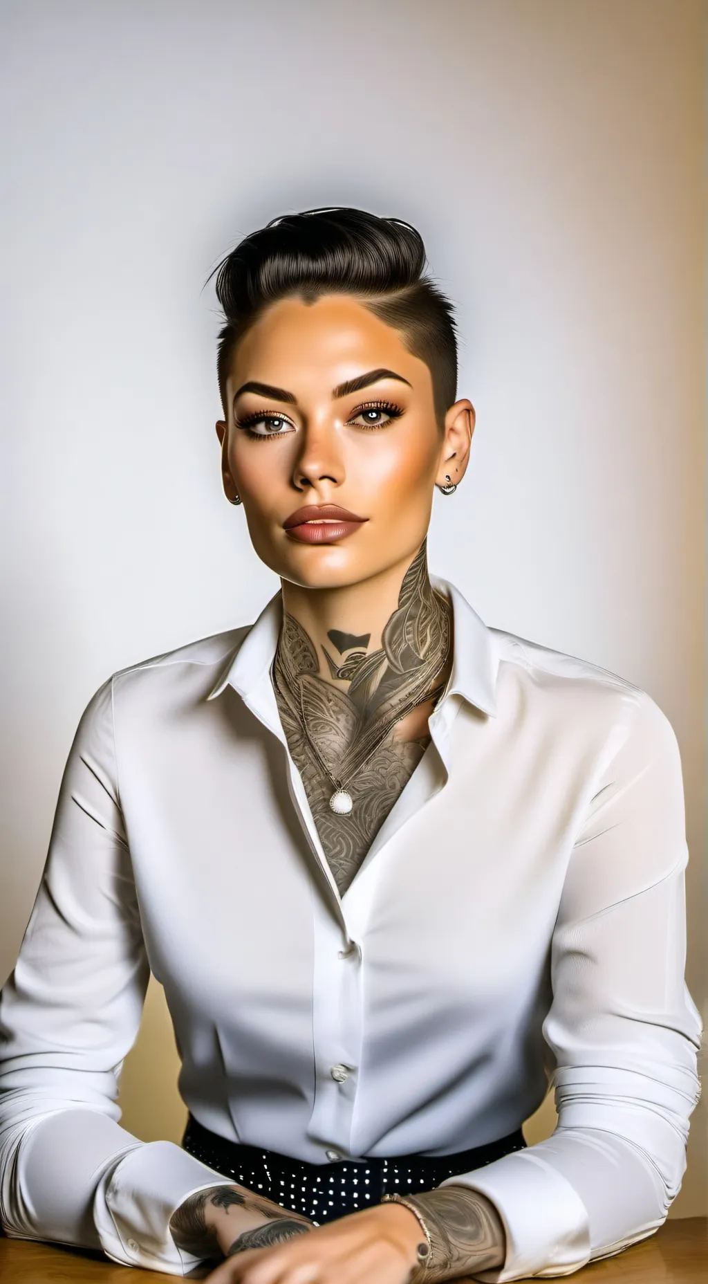 ai character: Tiara Nicole background