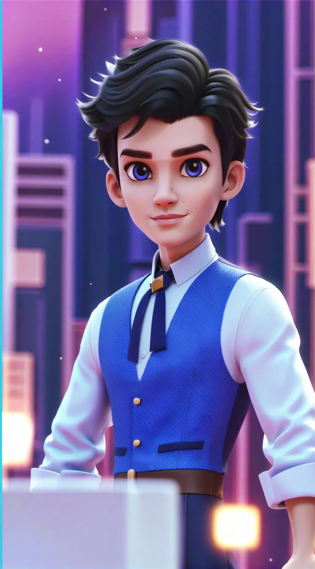 ai character: Camilo background