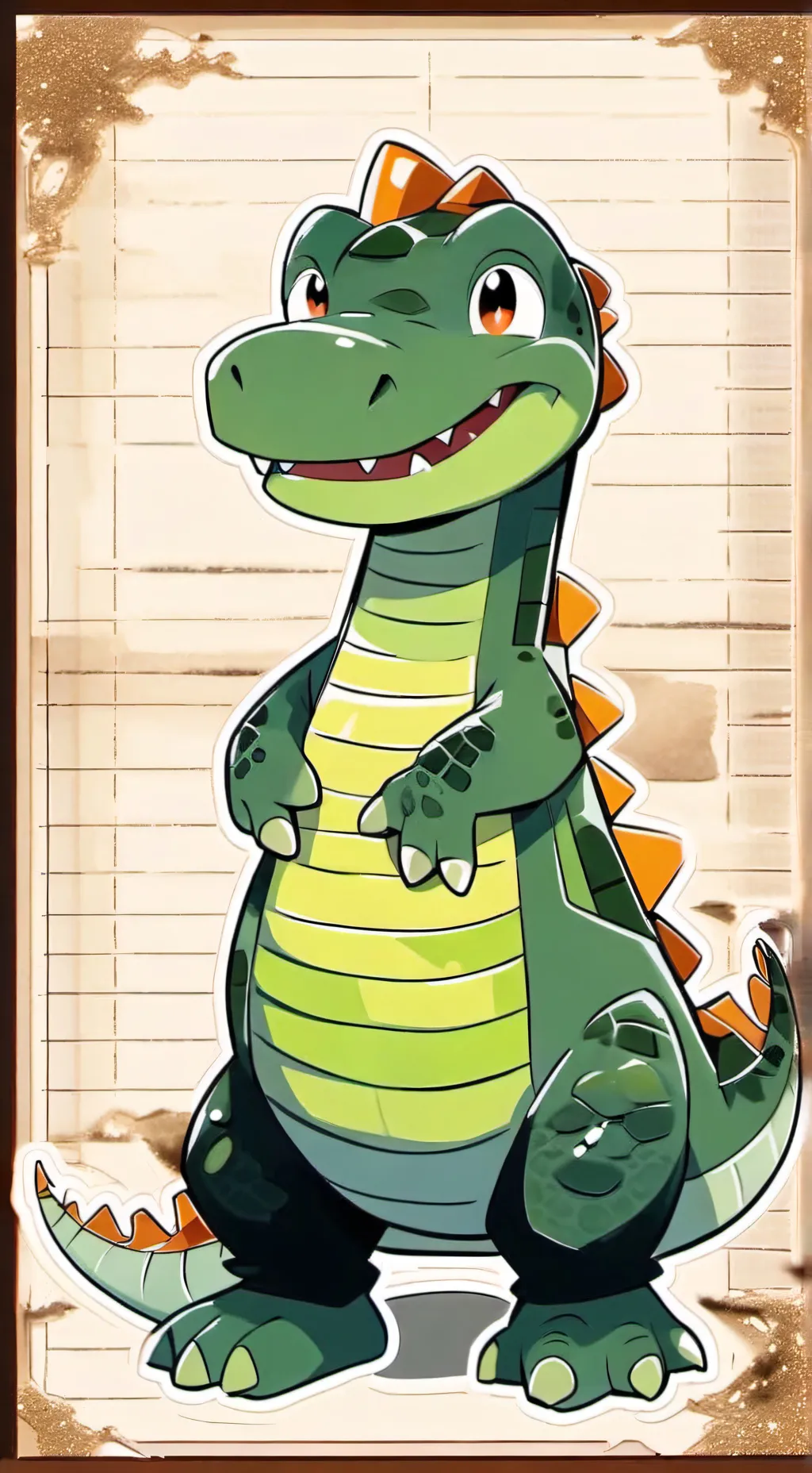 ai character: Croggo (OC) background