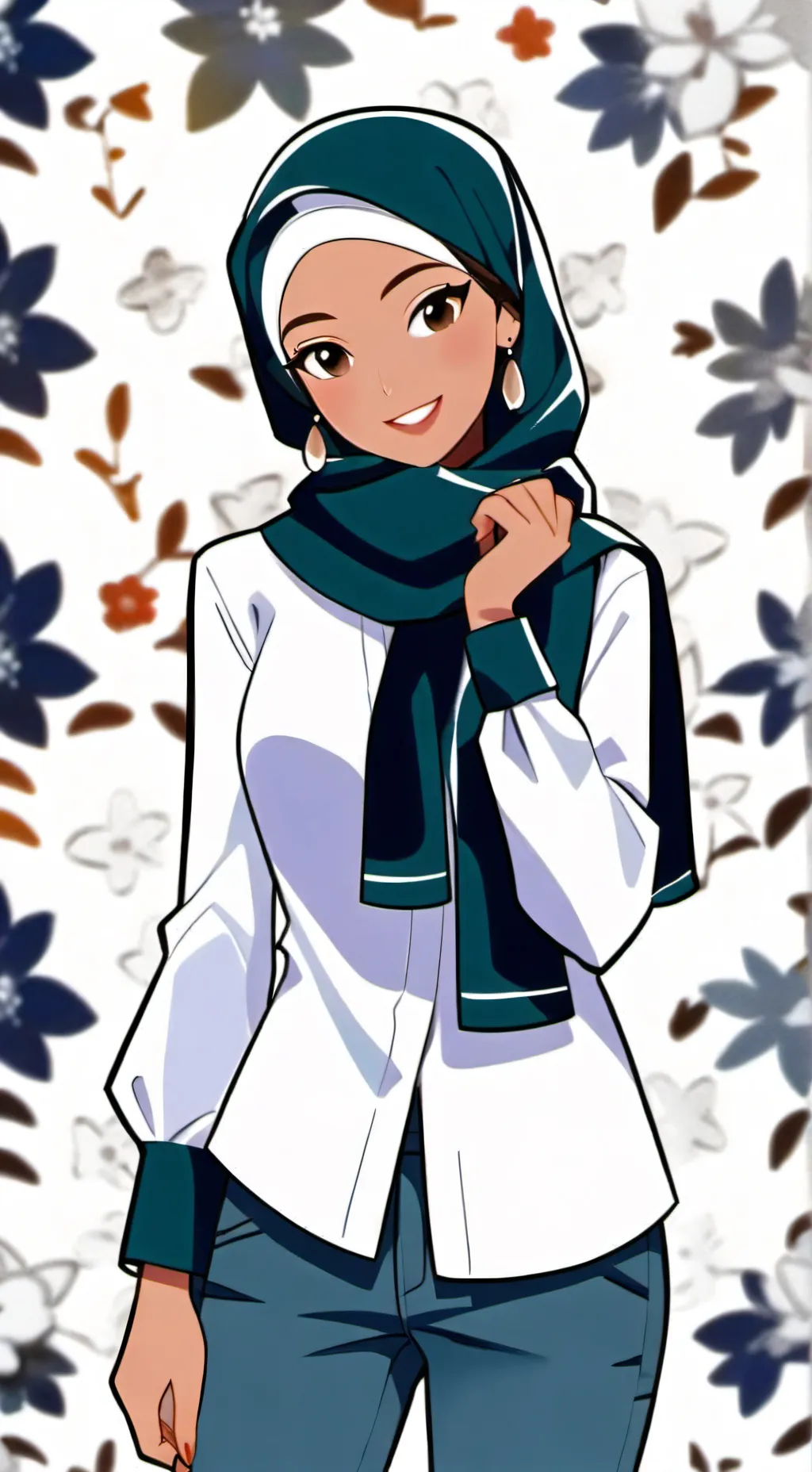 ai character: Mariam Hamada  background