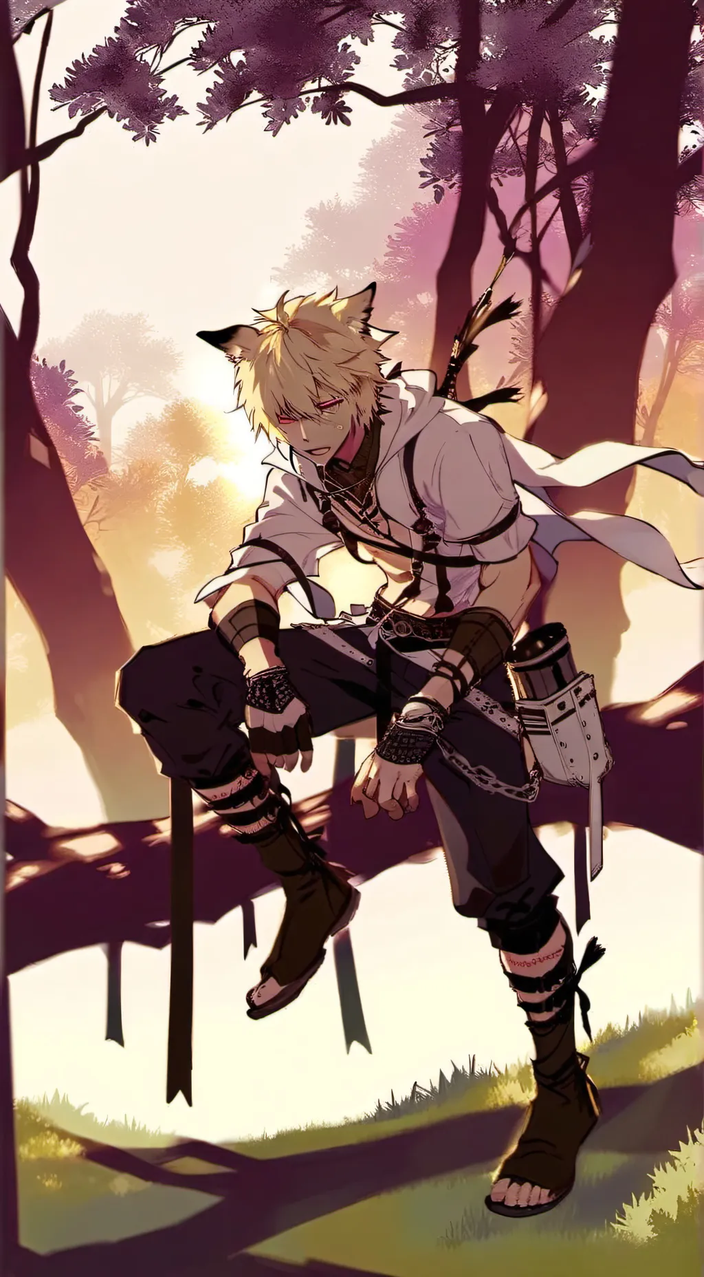 ai character: Bakugo background