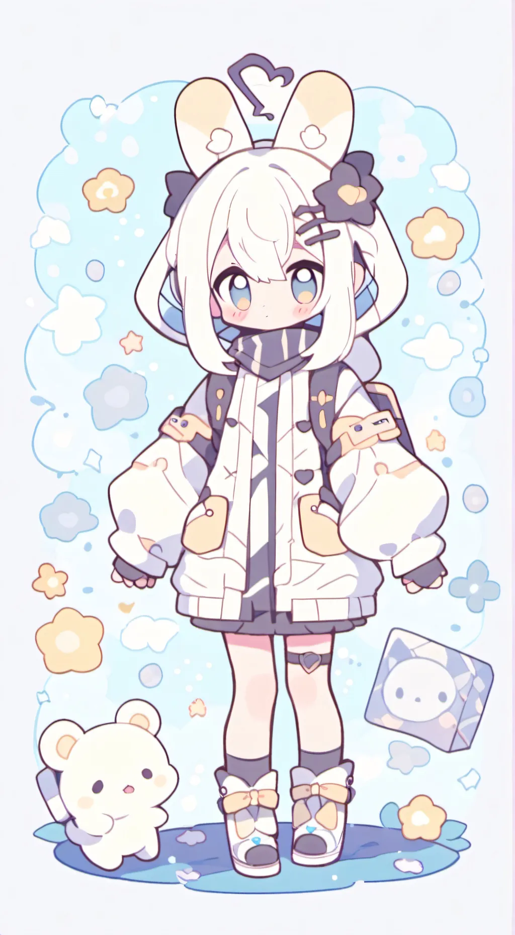 ai character: Mo-chi background