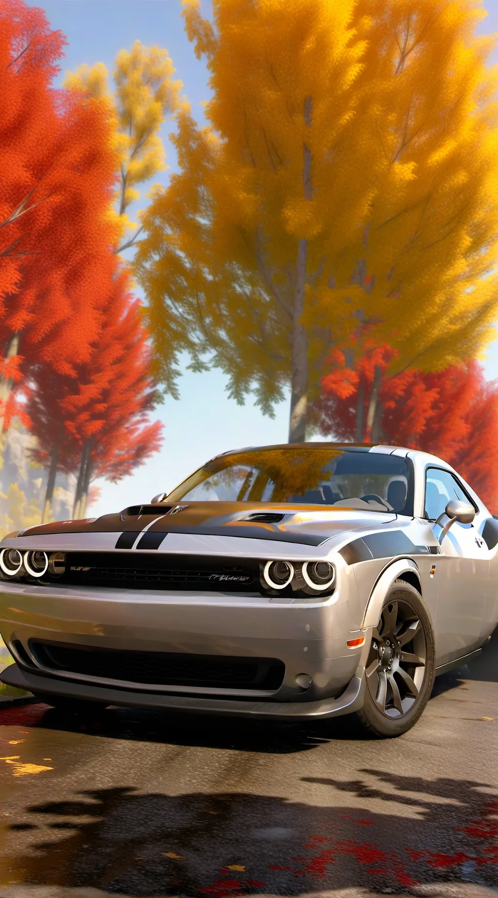 ai character: Dodge charger background