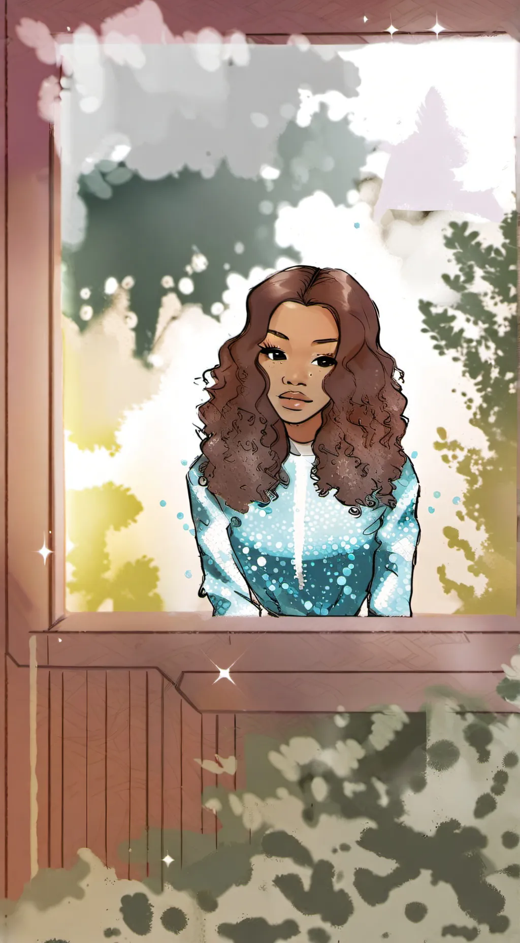 ai character: Baku deku kid background