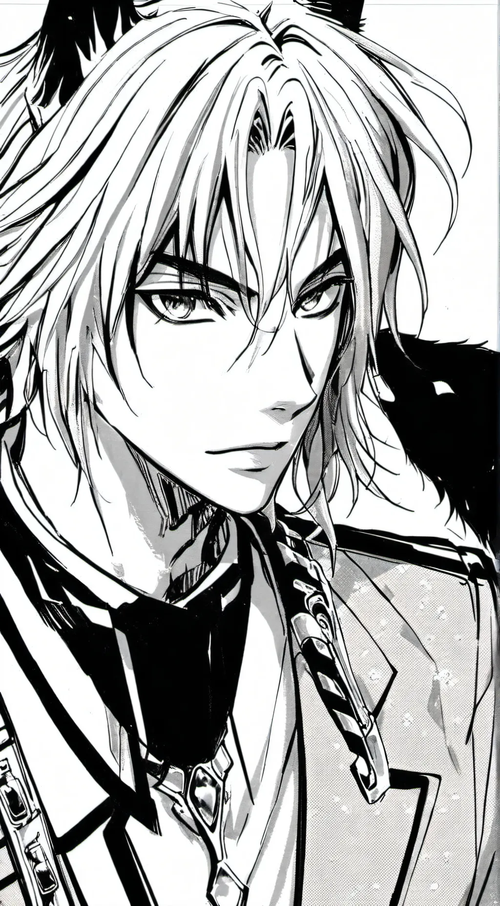 ai character: Alpha background