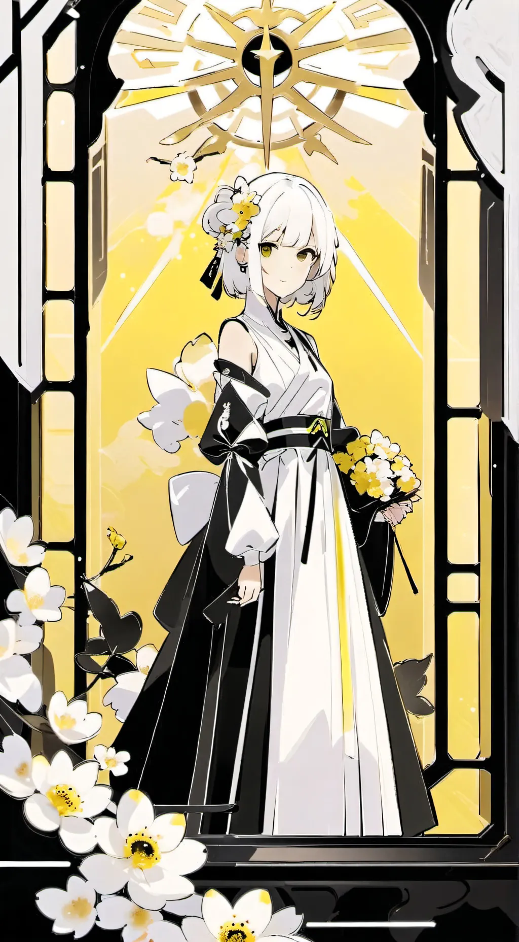 ai character: leon background