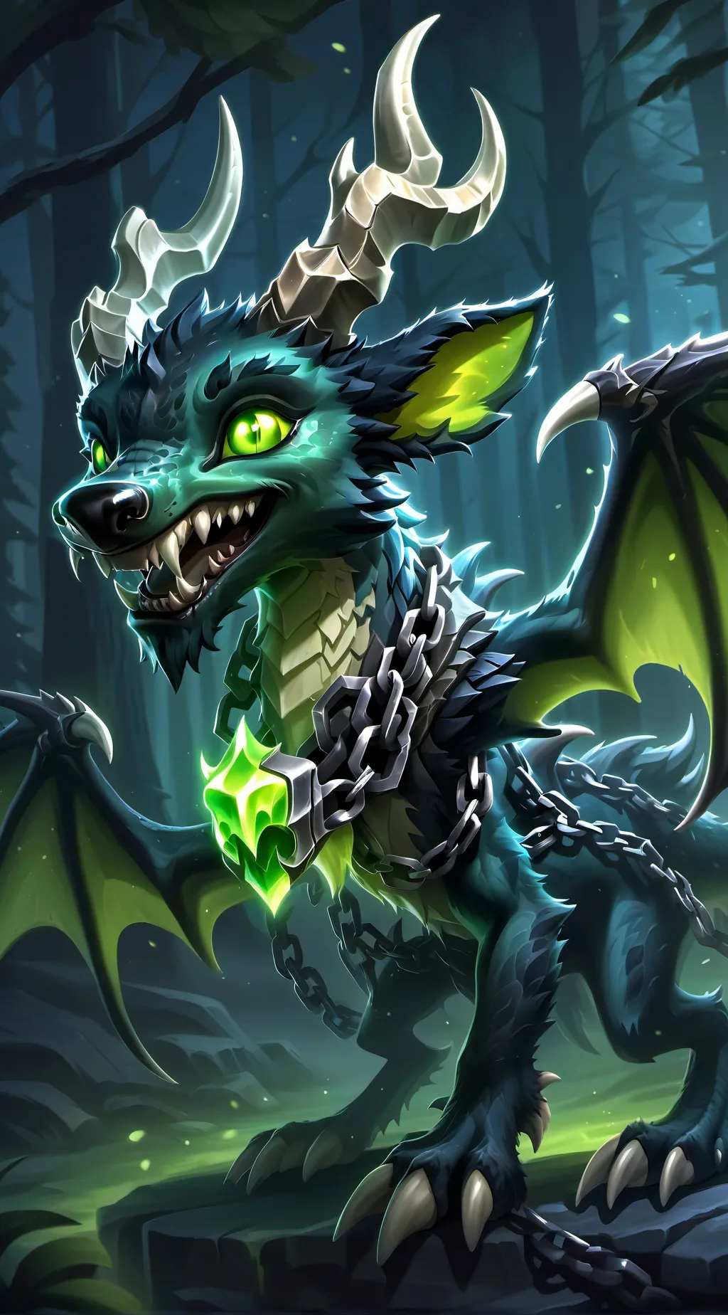 ai character: witherstorm background