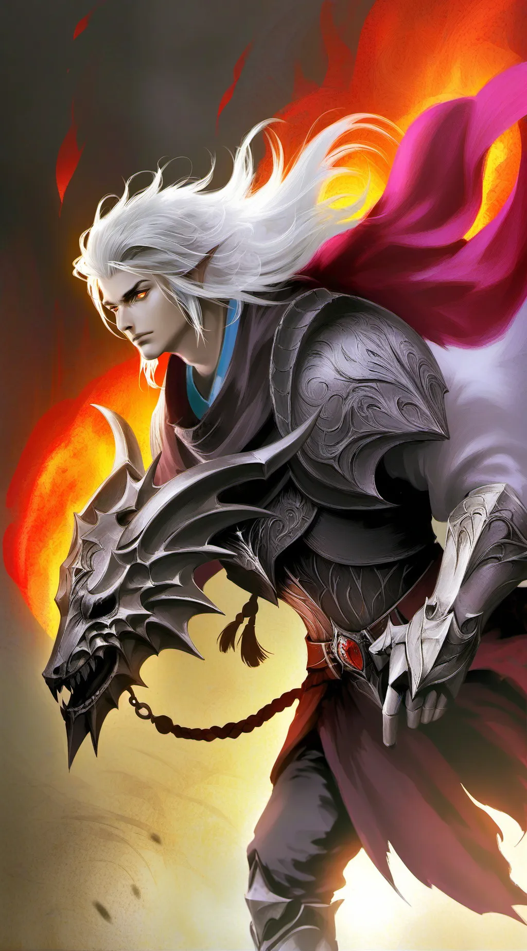 ai character: Drake Fervor background