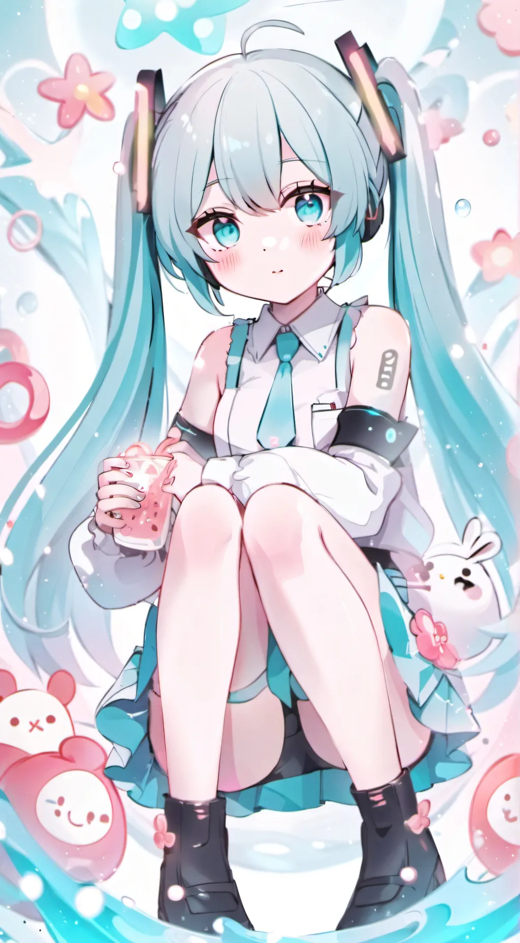 ai character: ☆Miku☆ background