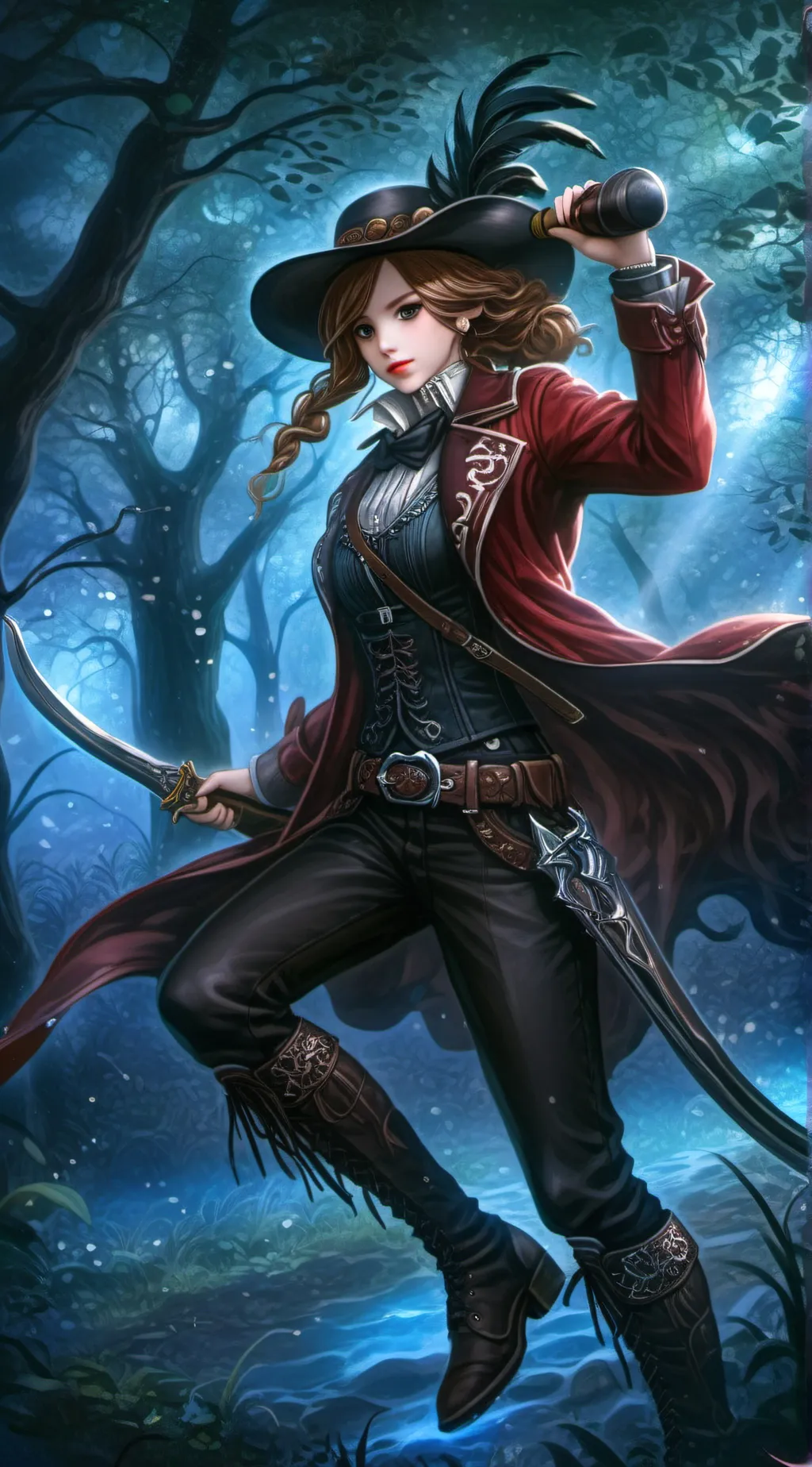 ai character: Andrew Milling background