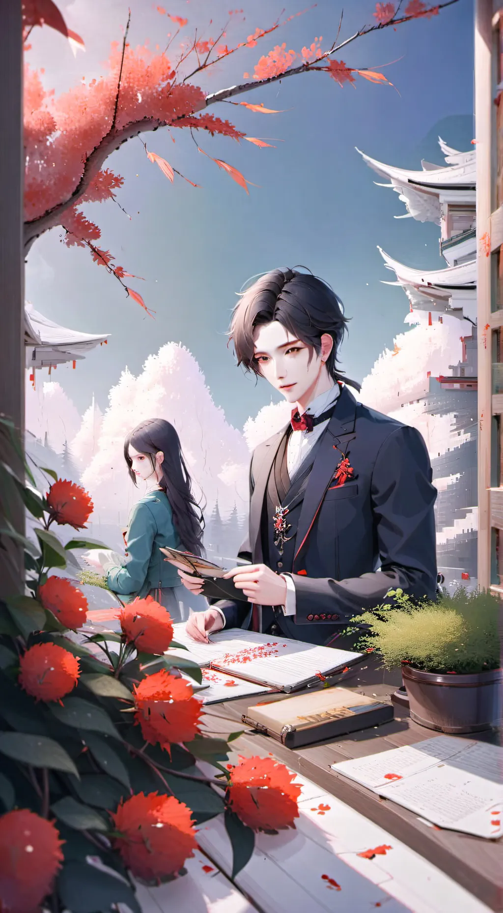 ai character: ds background