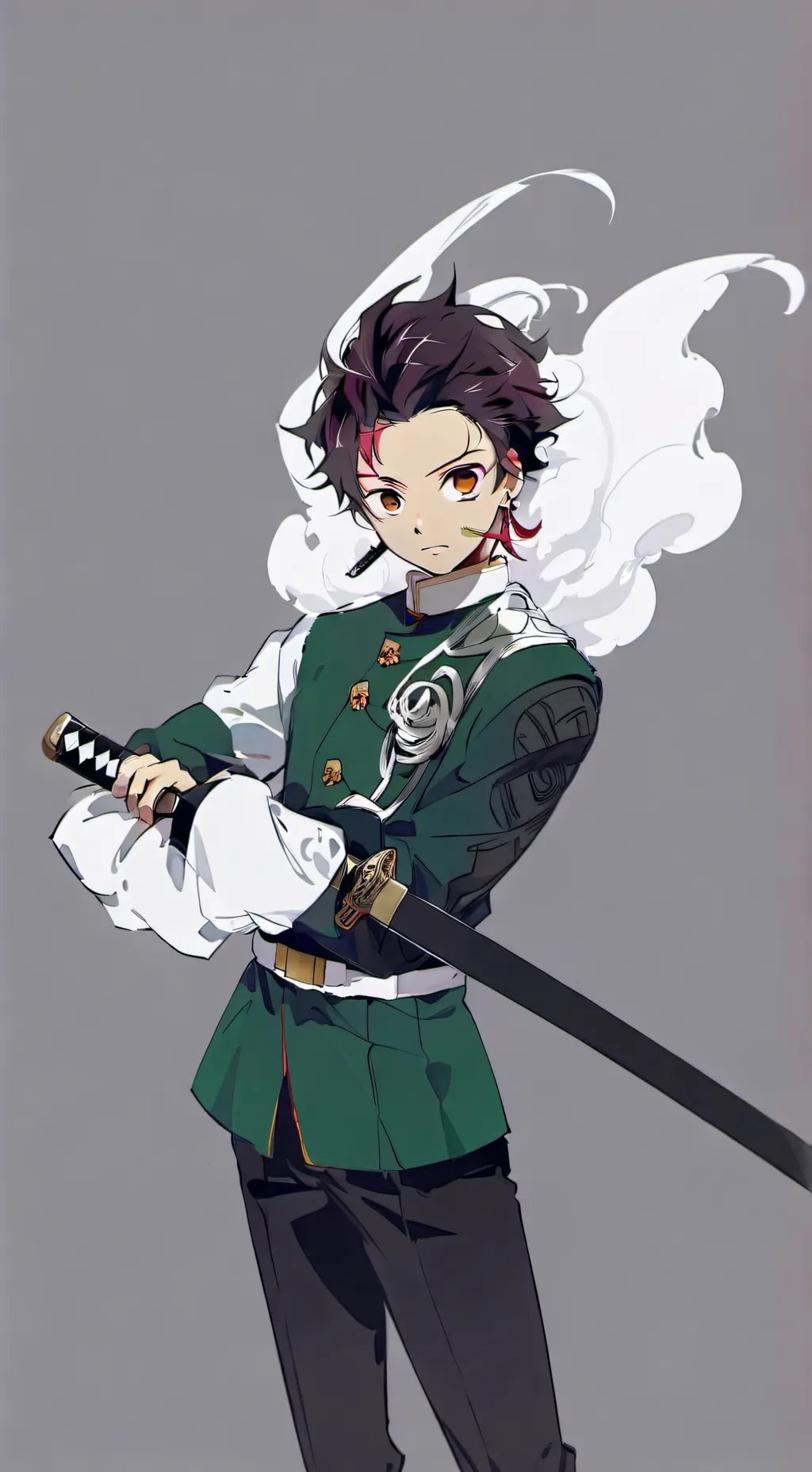 ai character: DEMON SLAYER background