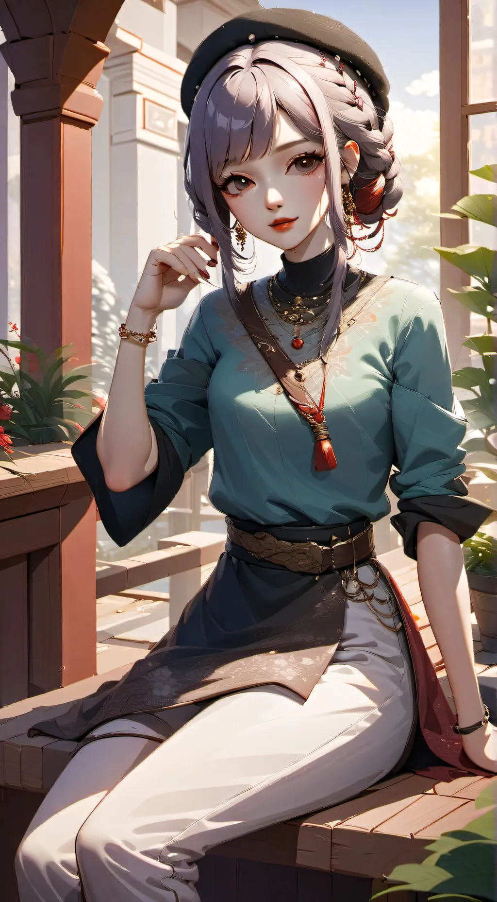 ai character: Niuko background