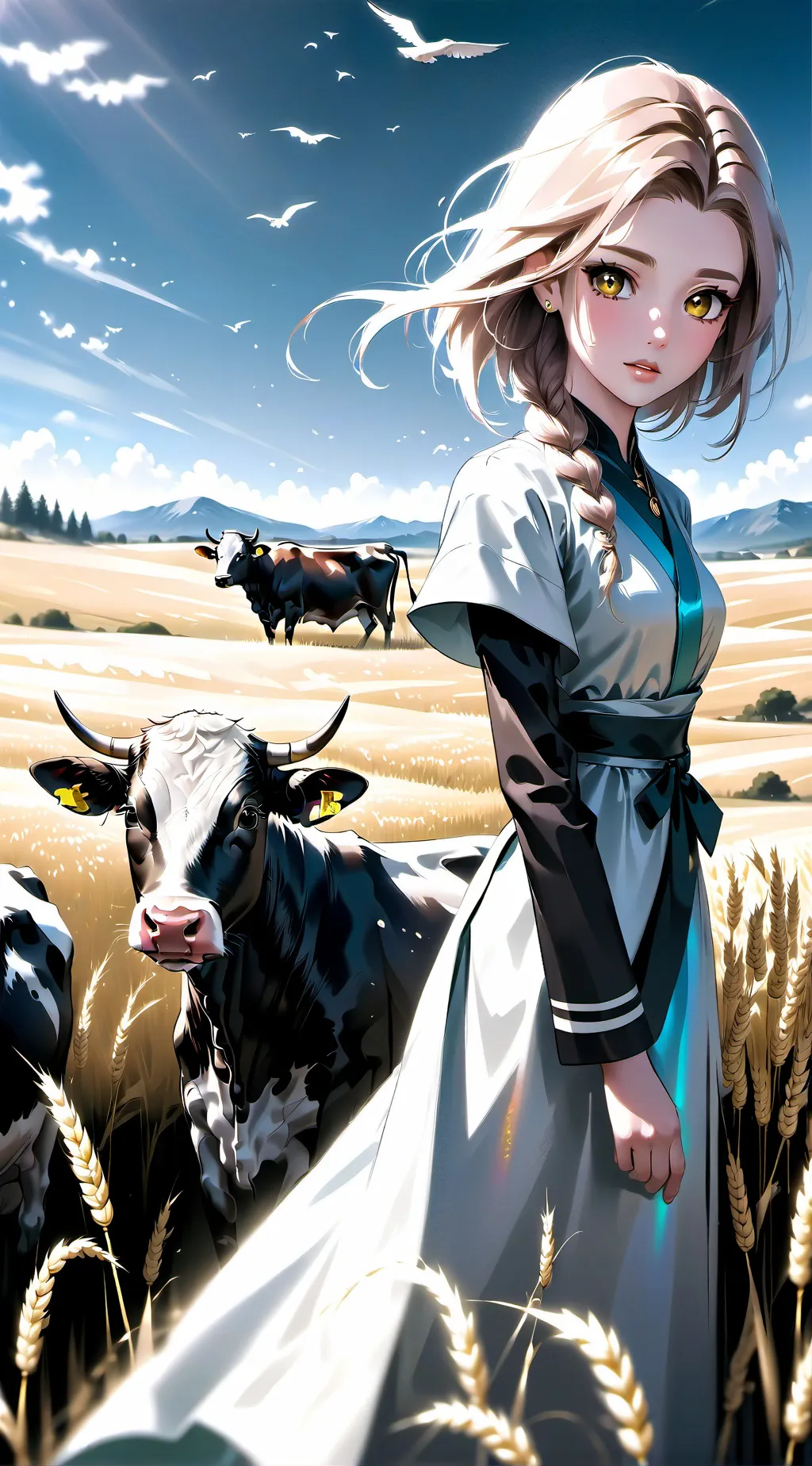 ai character: Farm  background