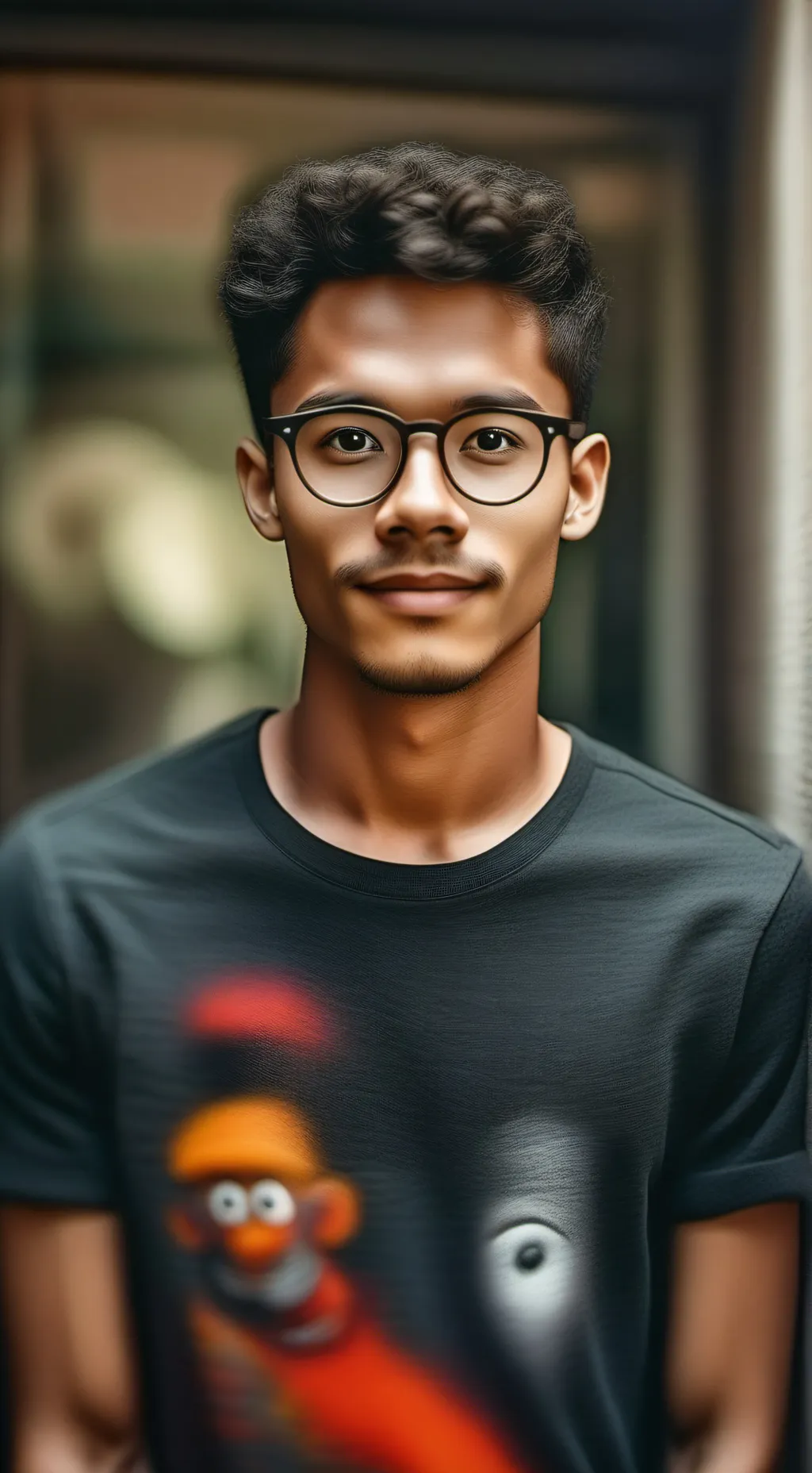 ai character: Michael Jackson  background