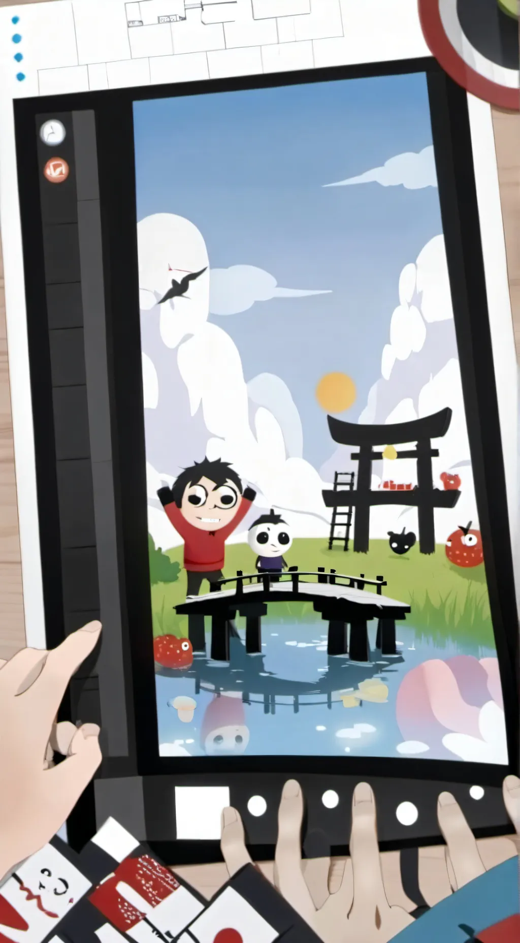 ai character: Nb time to live background