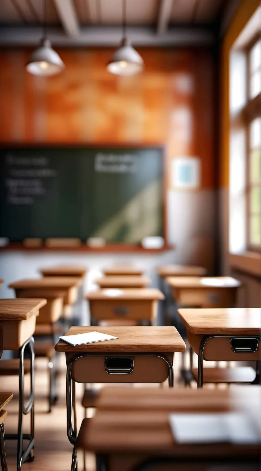 ai character: SKZ school background