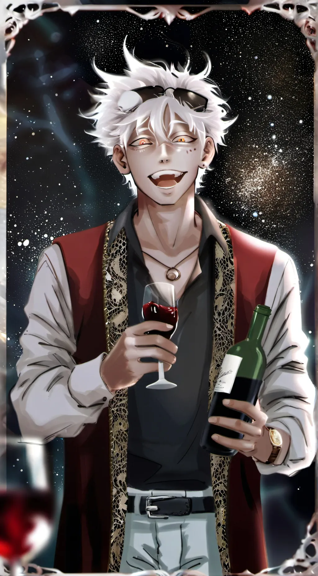 ai character: Rex-Rexon|√ background