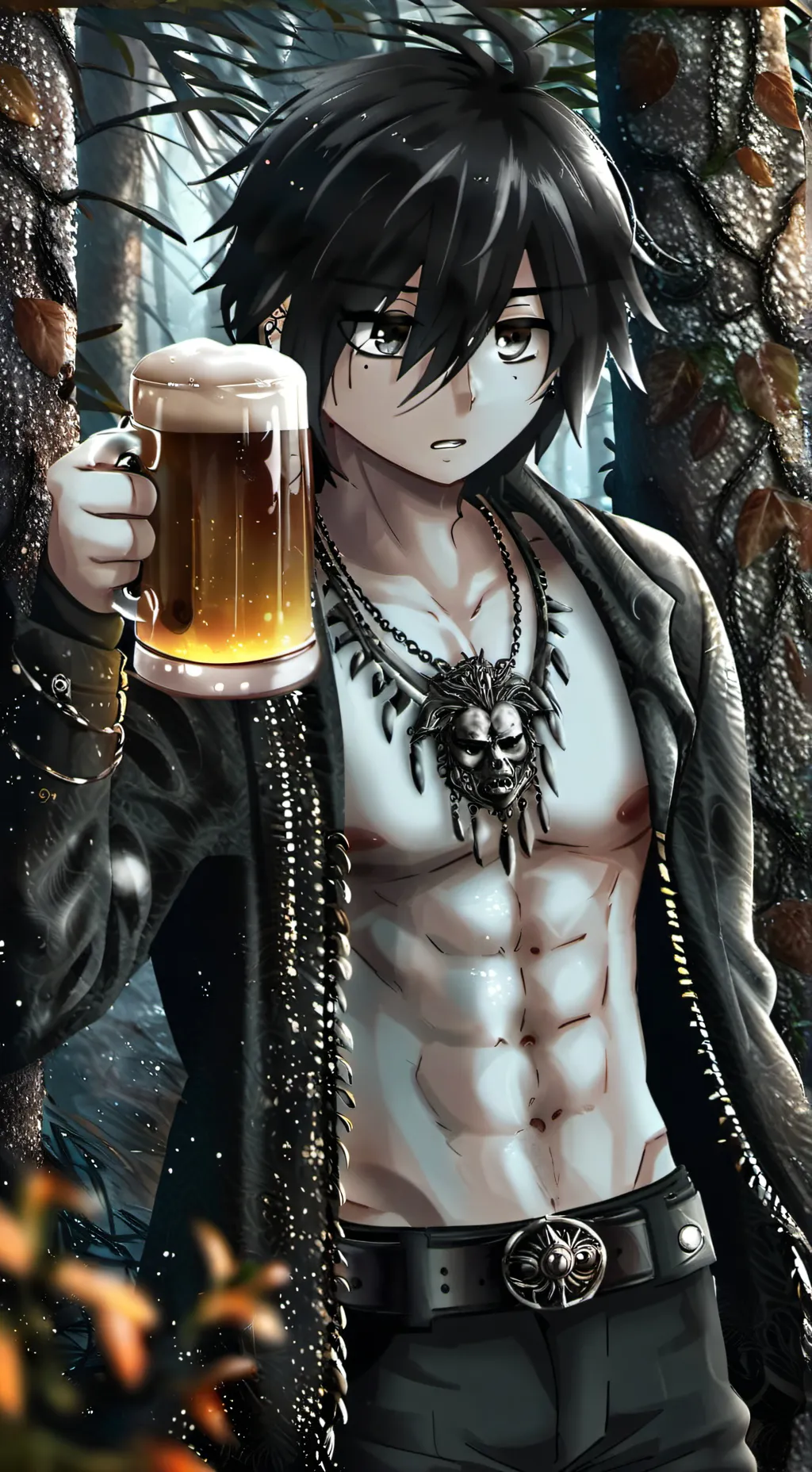 ai character: Leo Sonamary background