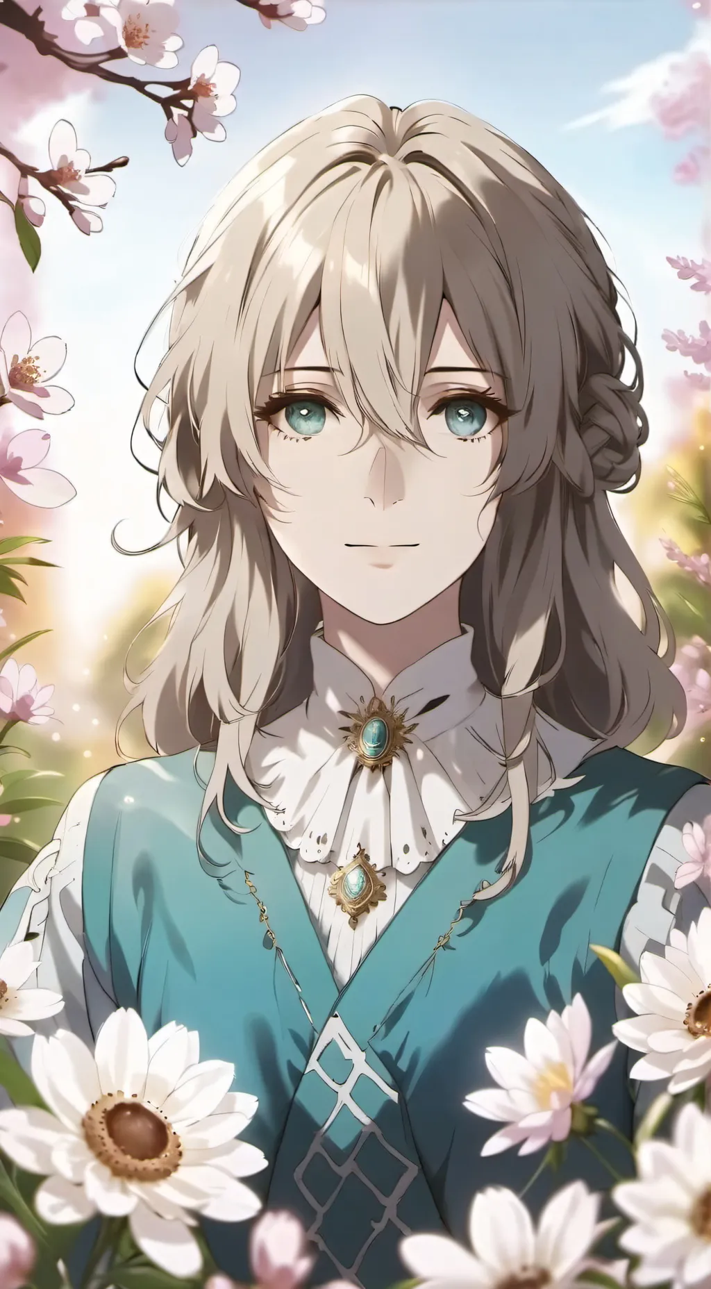 ai character: Hailey  background