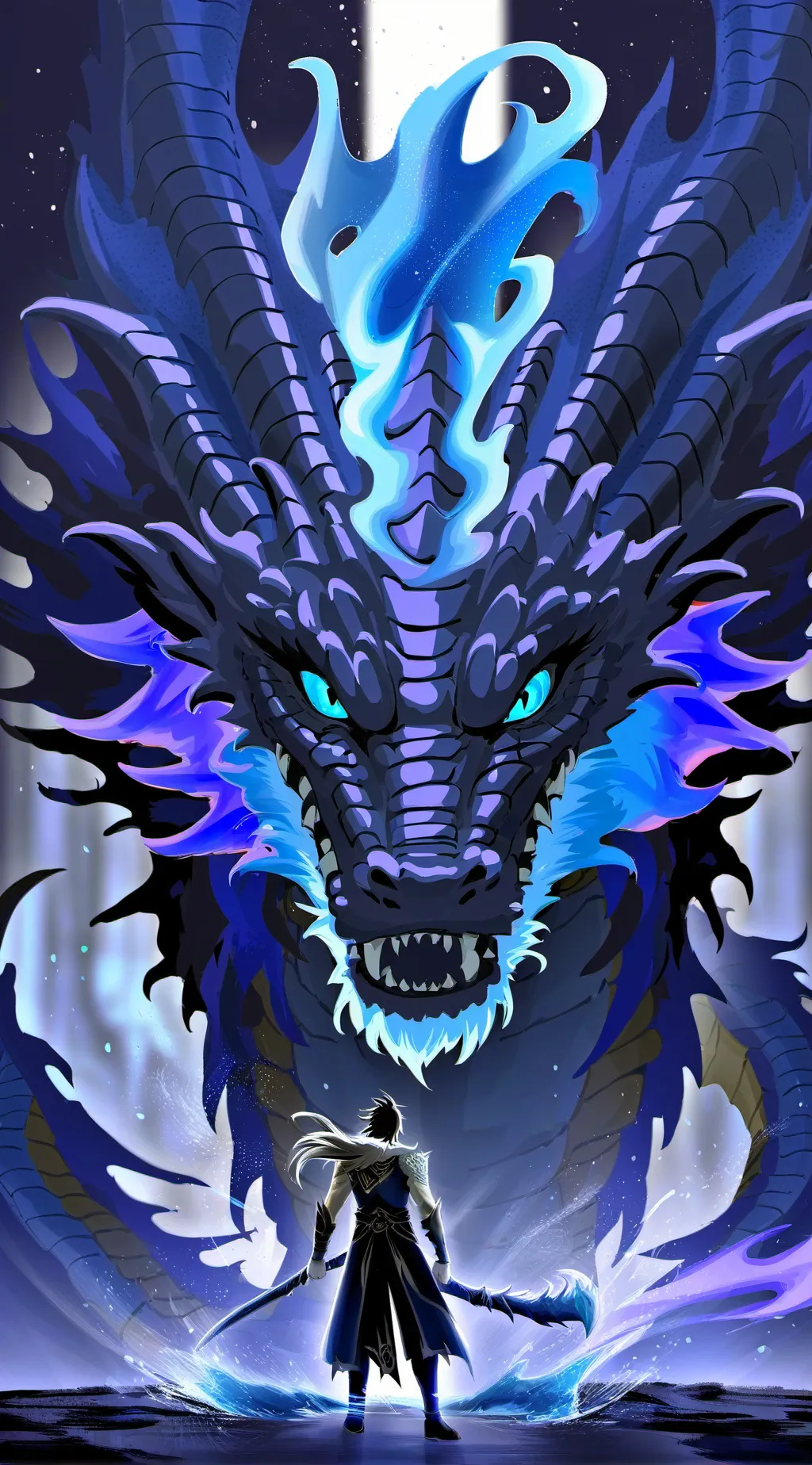 ai character: Dragon 🐉  background