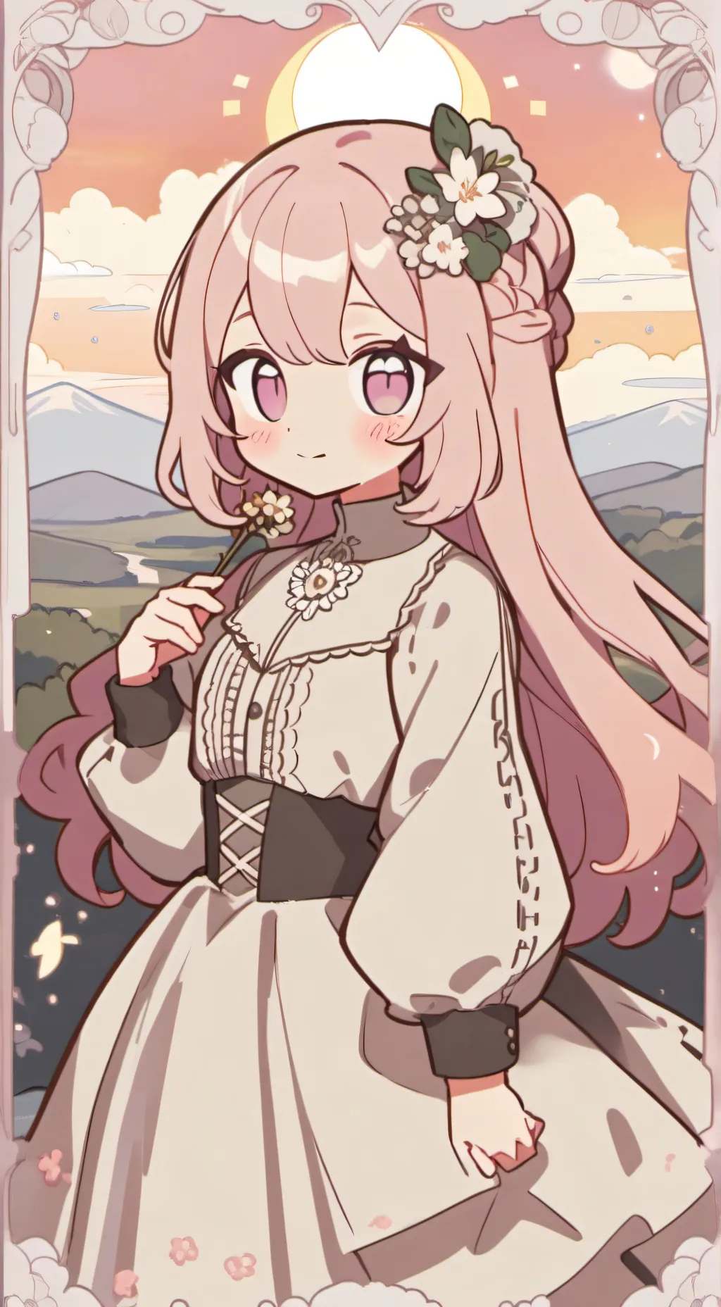 ai character: Komii background