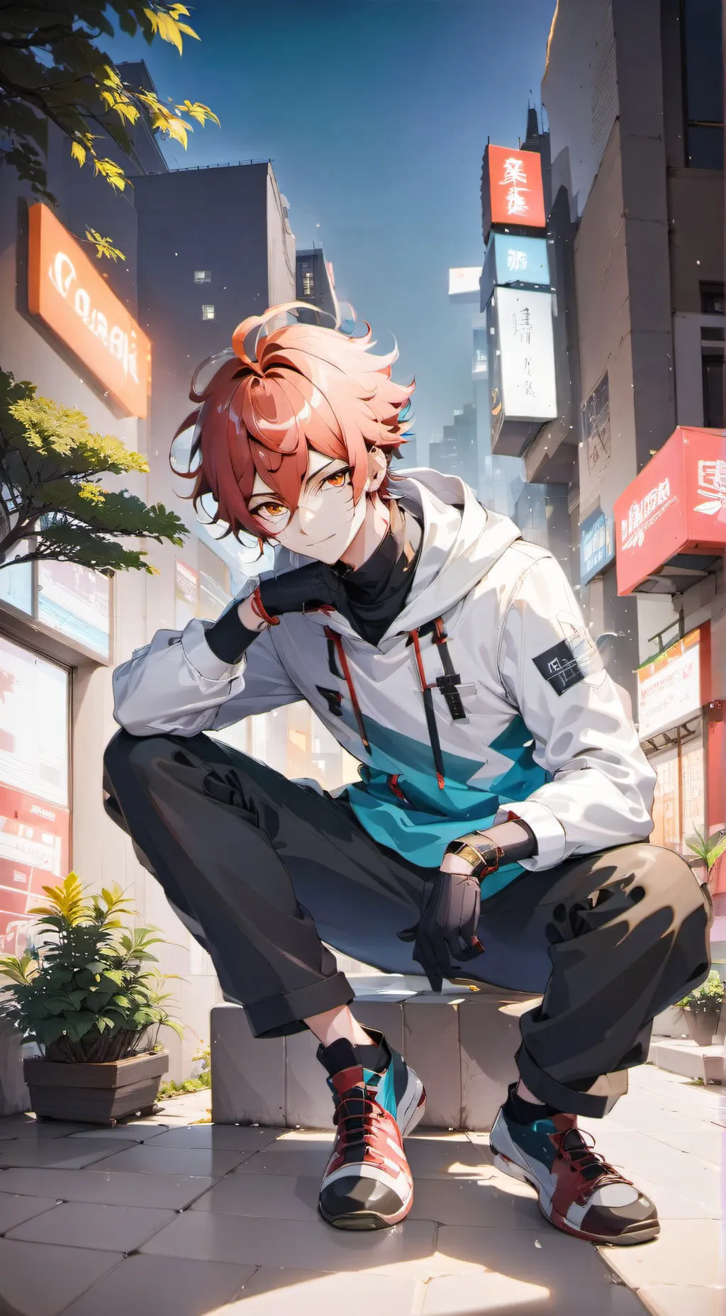 ai character: Andrew background