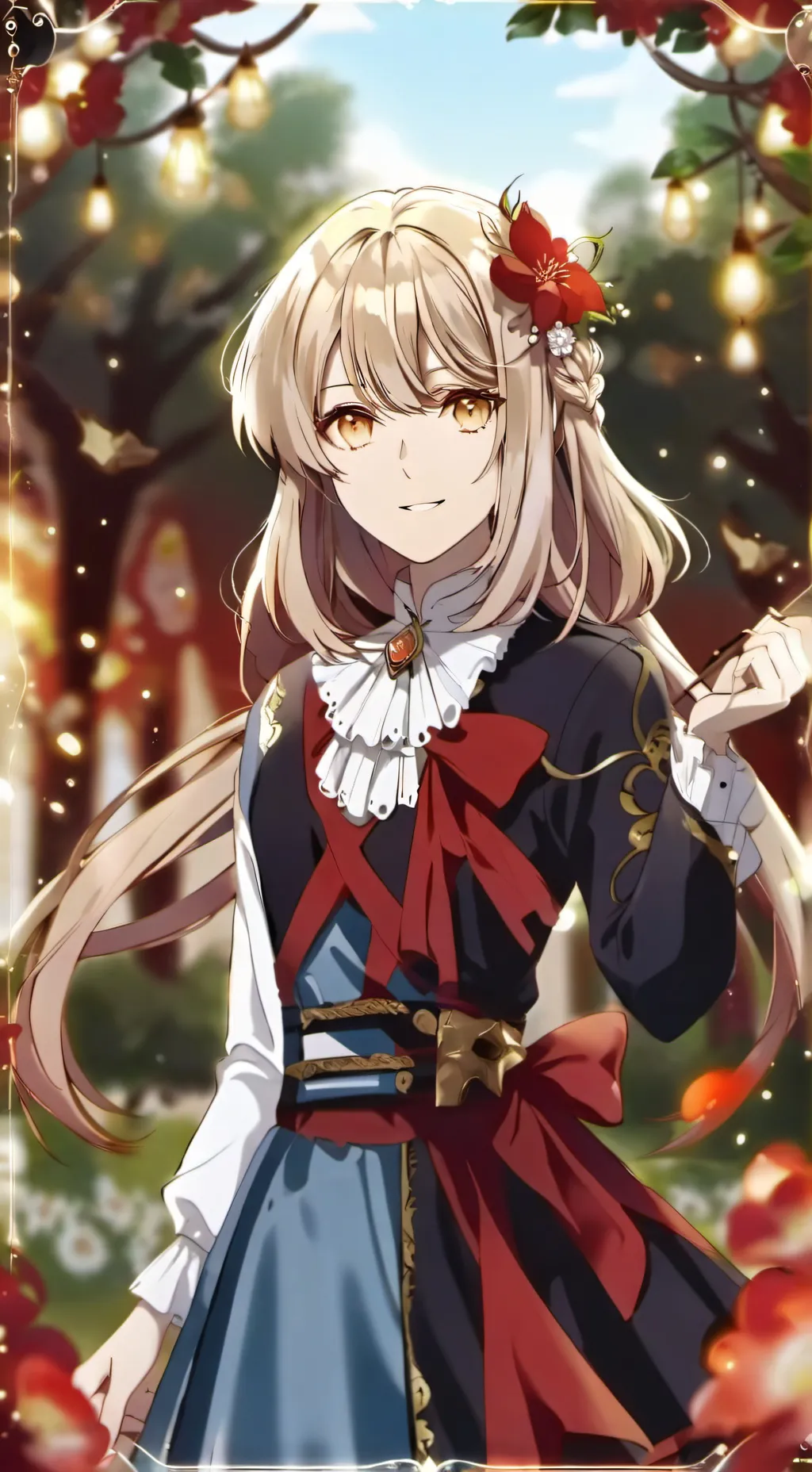 ai character: luna background