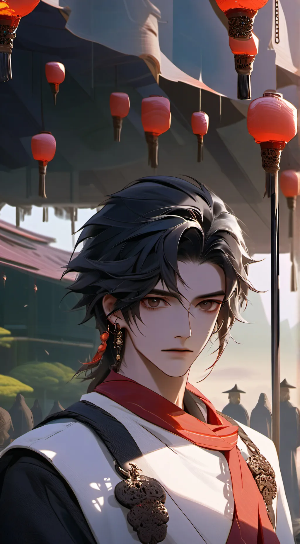 ai character: shane background