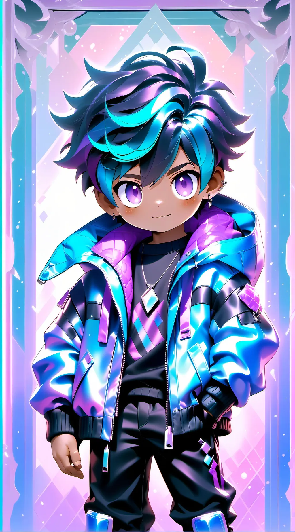 ai character: rom  background